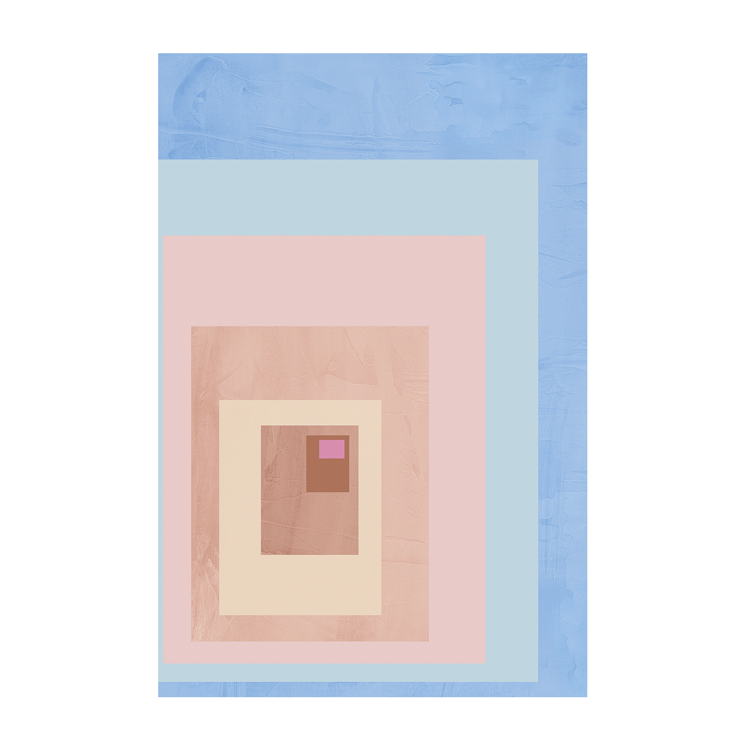 wall-art-print-canvas-poster-framed-Pink Block Colour, Style A , By JL Design-1