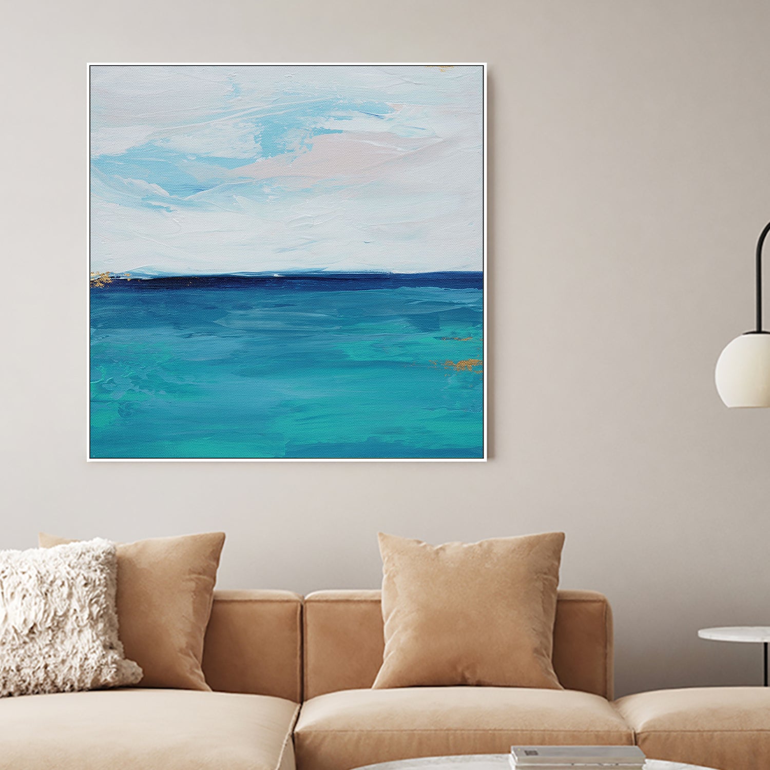 wall-art-print-canvas-poster-framed-Pink Cloud , By Françoise Wattré-2