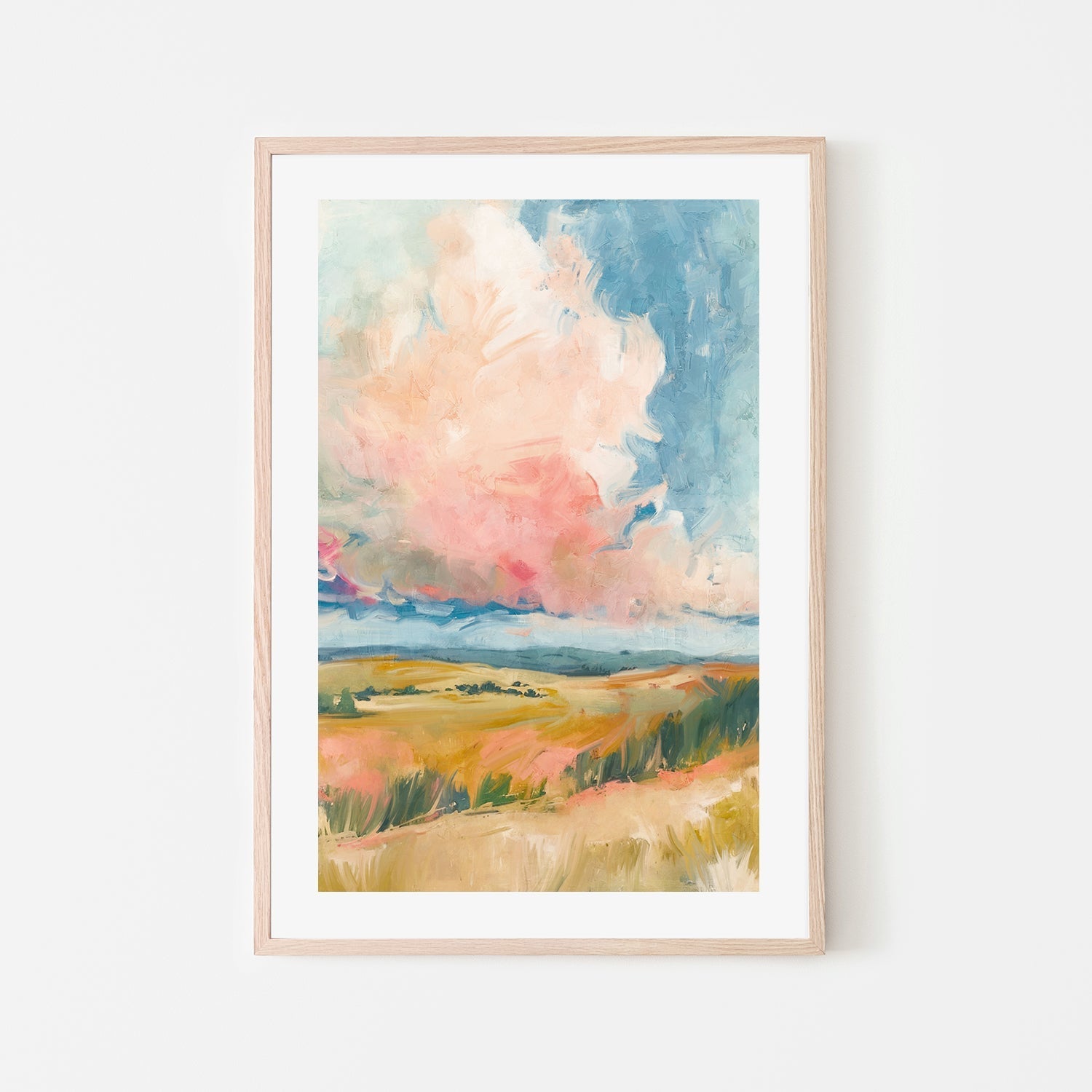 wall-art-print-canvas-poster-framed-Pink Clouds , Style A, By Nina Blue-6