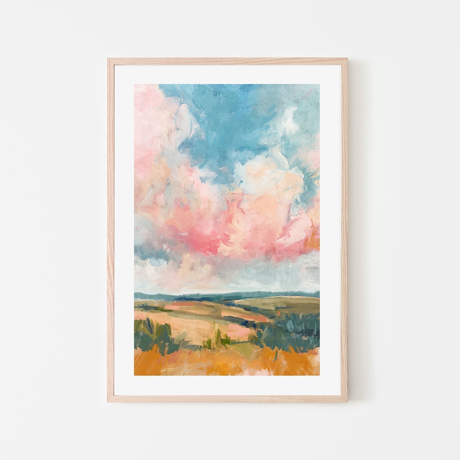 wall-art-print-canvas-poster-framed-Pink Clouds , Style B, By Nina Blue-6