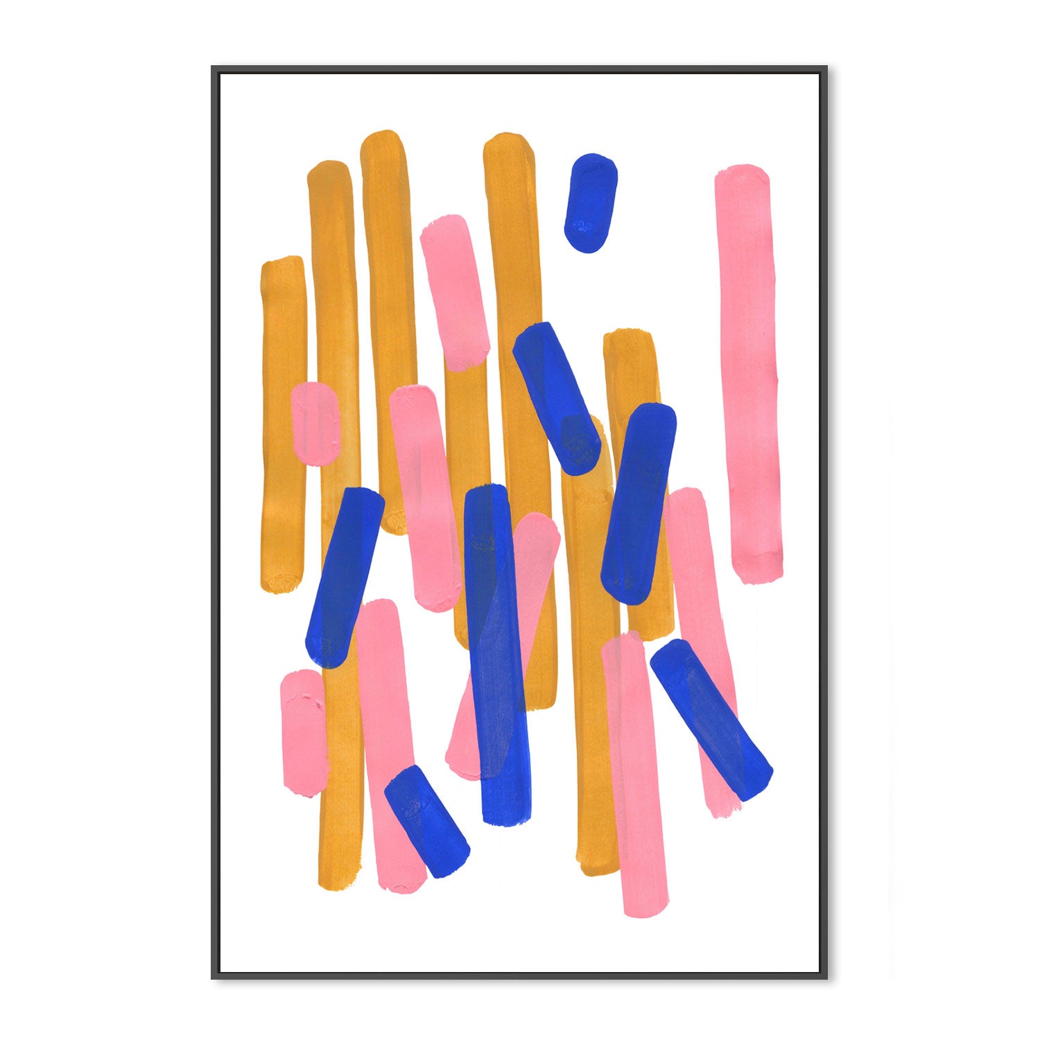 wall-art-print-canvas-poster-framed-Pink Confetti , By Ejaaz Haniff-GIOIA-WALL-ART