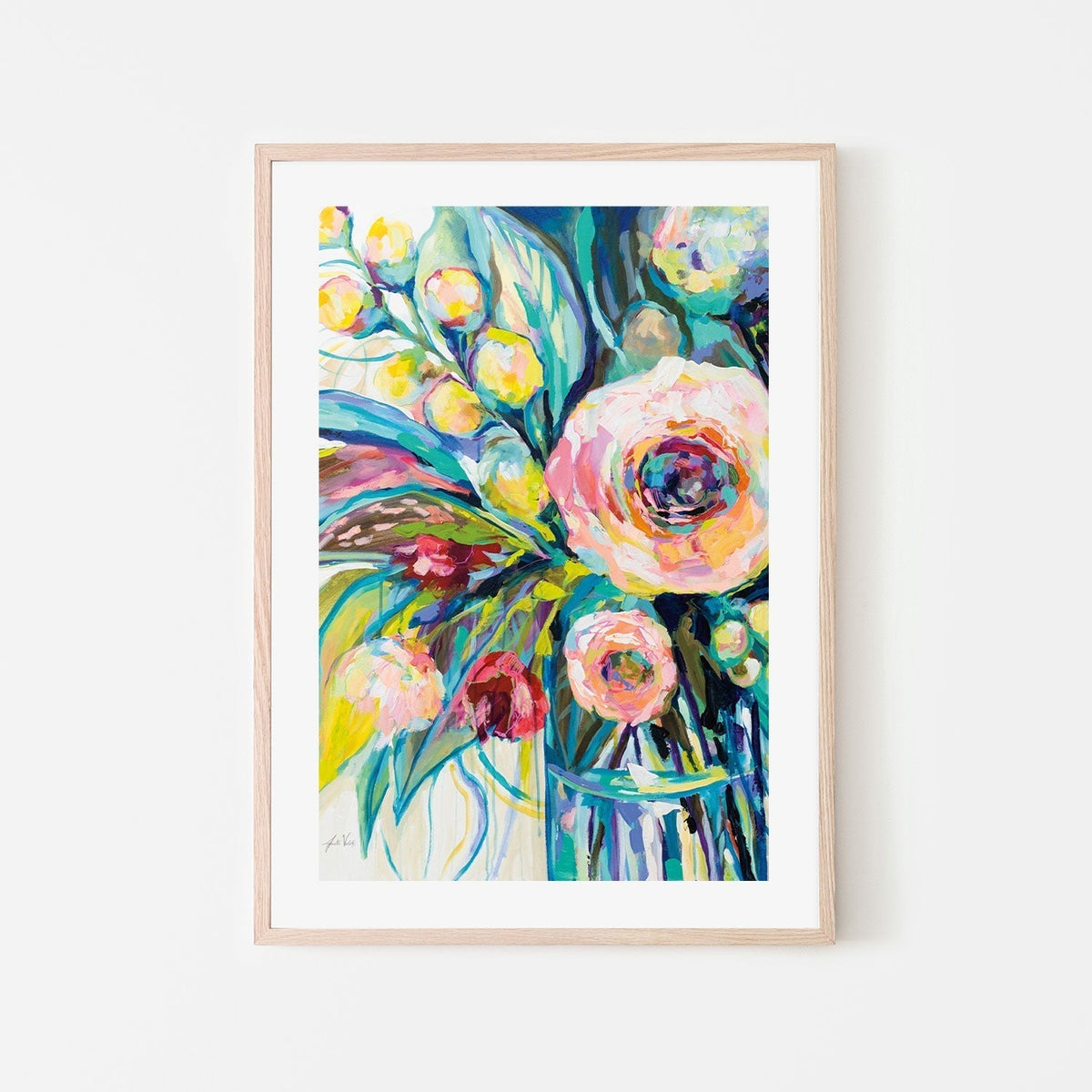 wall-art-print-canvas-poster-framed-Pink Delights, Style A-by-Jeanette Vertentes-Gioia Wall Art