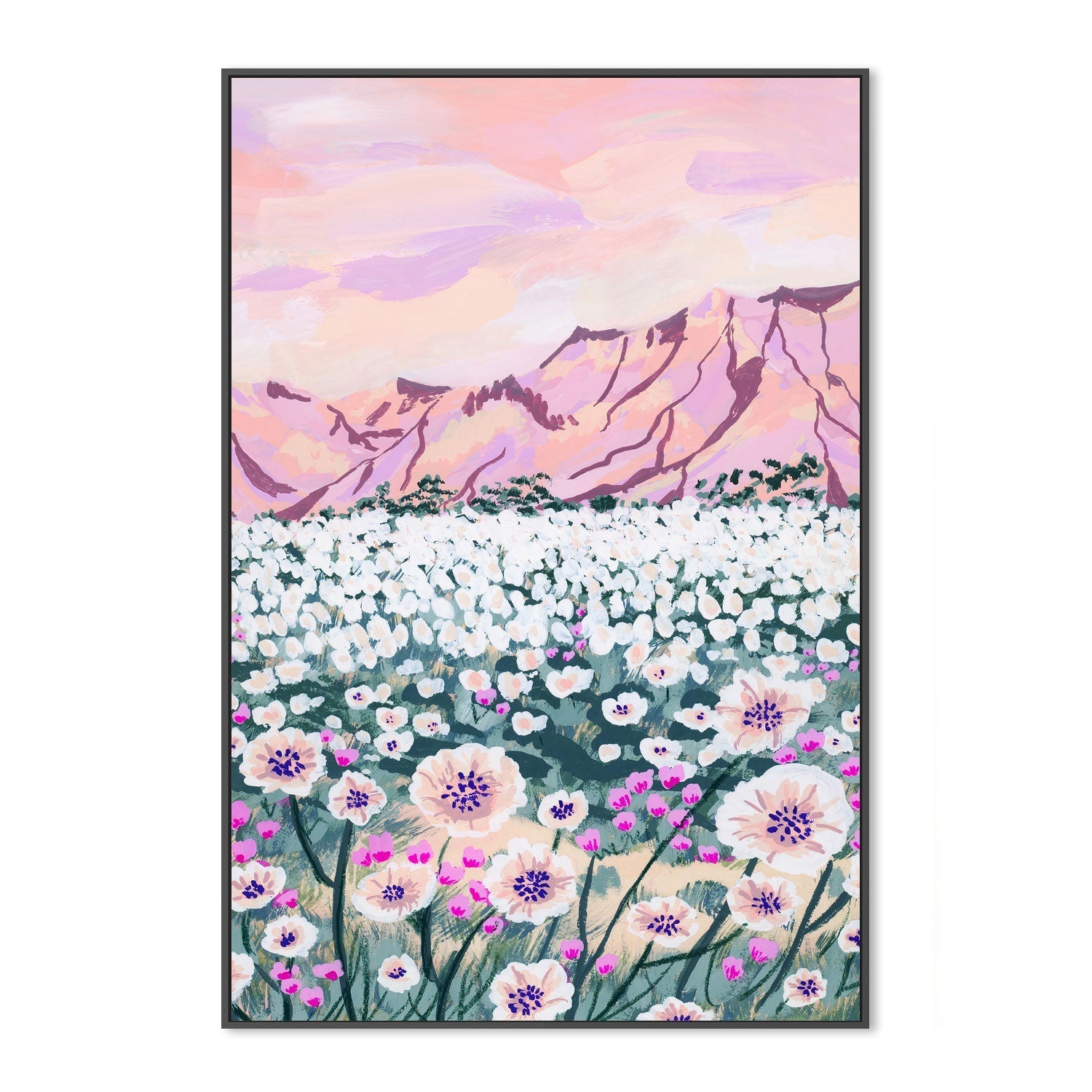 wall-art-print-canvas-poster-framed-Pink Desert-3