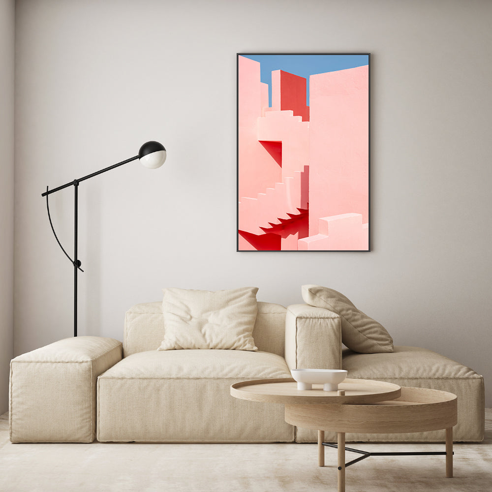 wall-art-print-canvas-poster-framed-Pink Haven, By Linda Wride-GIOIA-WALL-ART