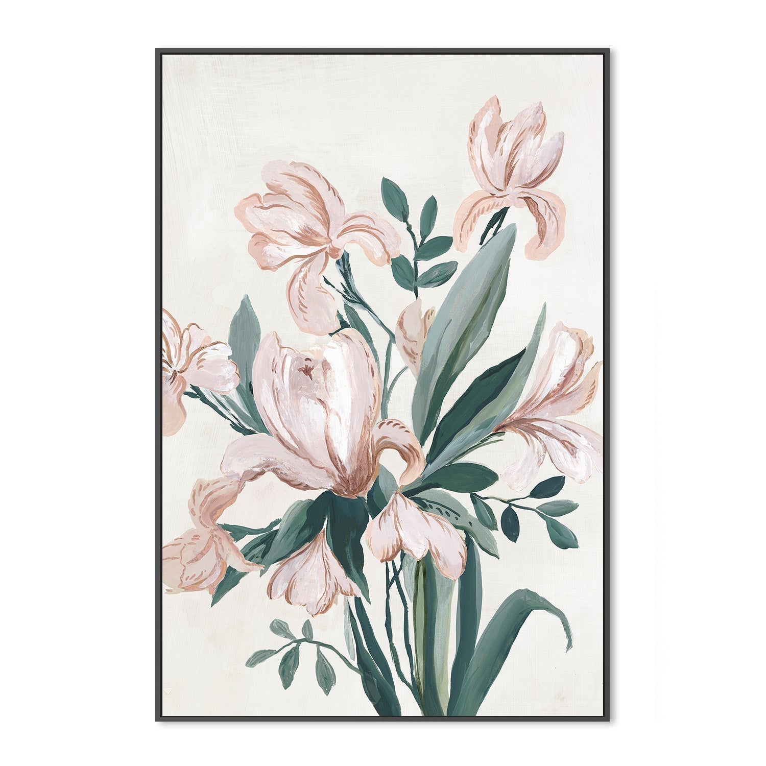 wall-art-print-canvas-poster-framed-Pink Orchids , By Asia Jensen-3
