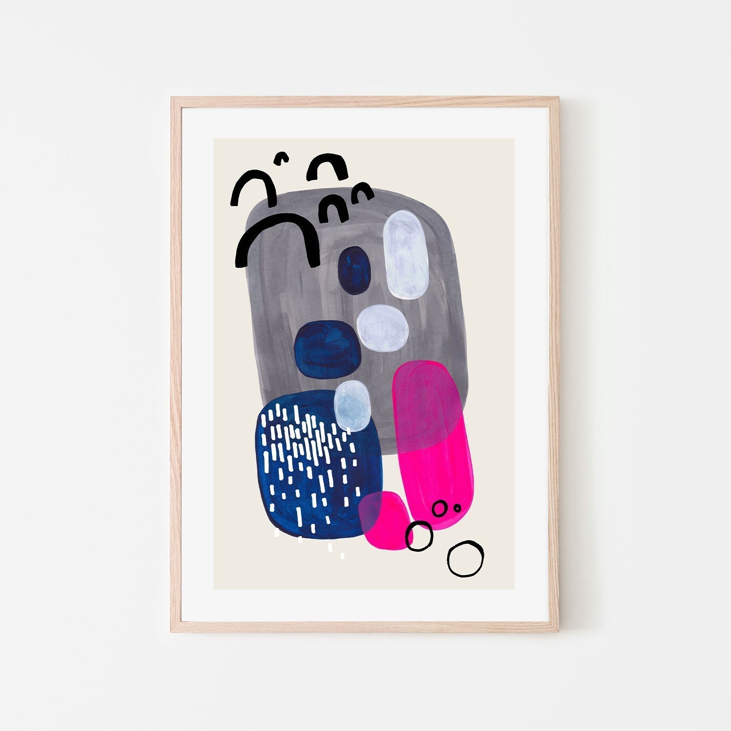 wall-art-print-canvas-poster-framed-Pink Rocks , By Ejaaz Haniff-GIOIA-WALL-ART