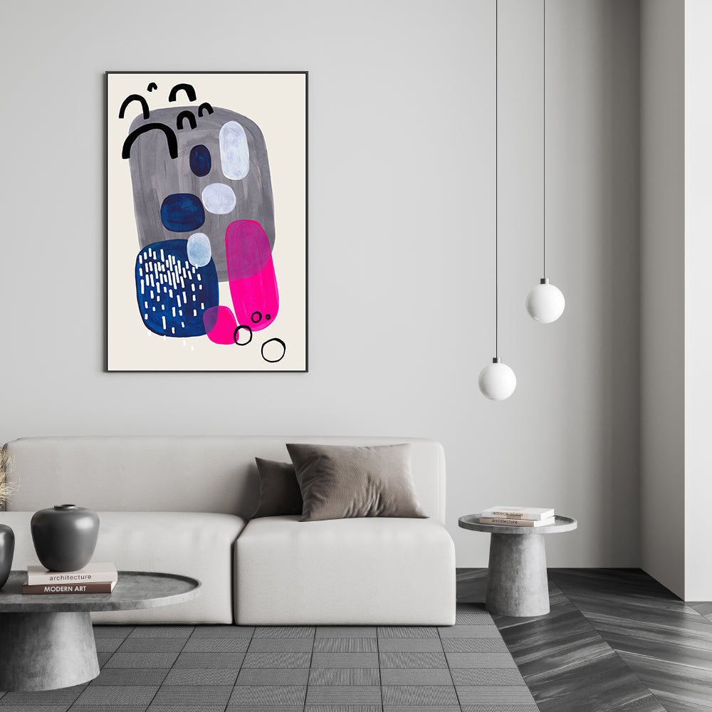 wall-art-print-canvas-poster-framed-Pink Rocks , By Ejaaz Haniff-GIOIA-WALL-ART