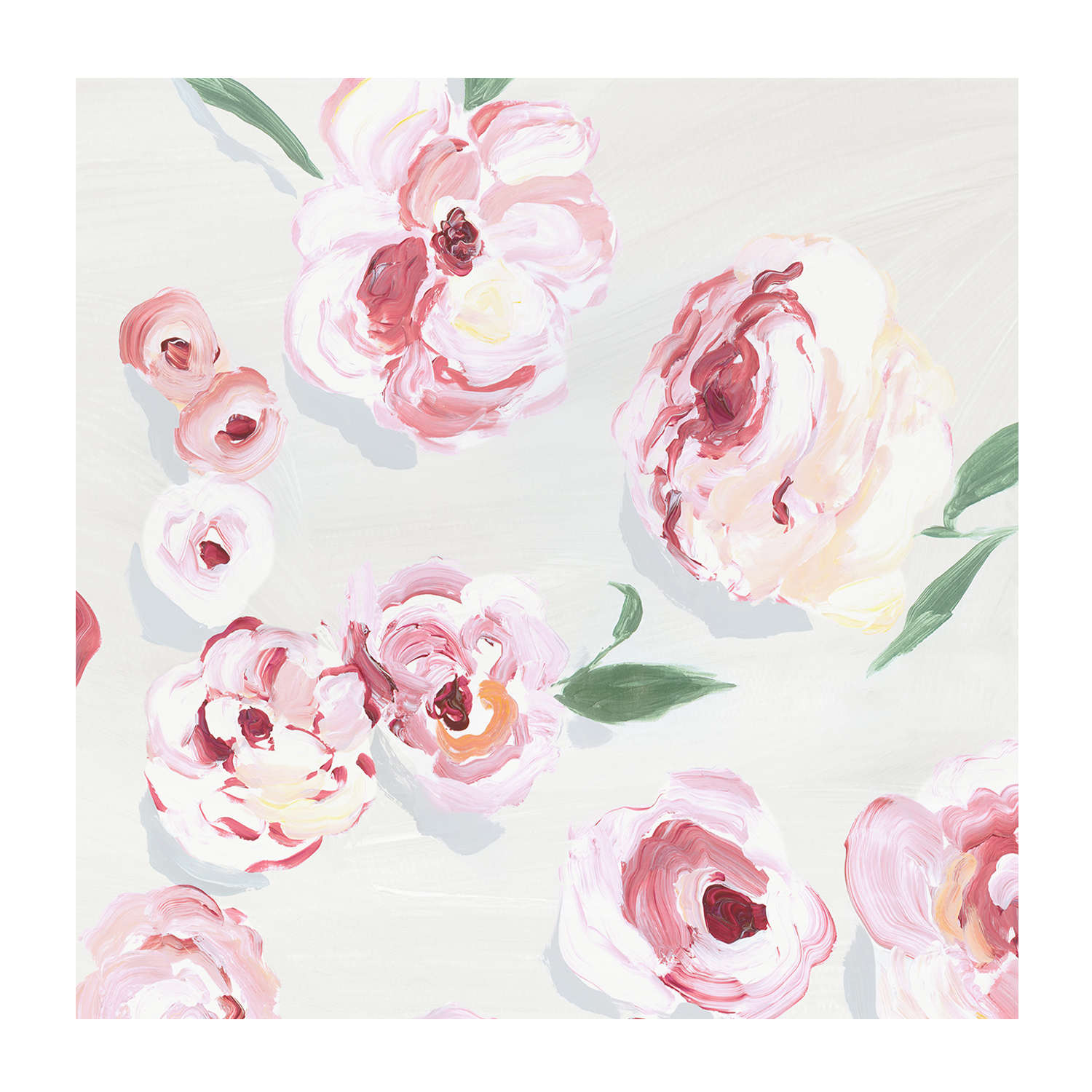 wall-art-print-canvas-poster-framed-Pink Rose Garden, Style A , By Isabelle Z-1