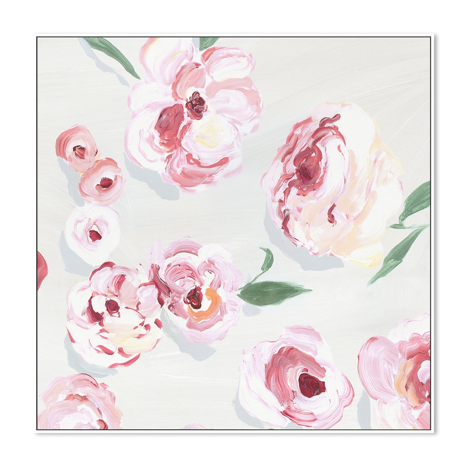 wall-art-print-canvas-poster-framed-Pink Rose Garden, Style A , By Isabelle Z-5
