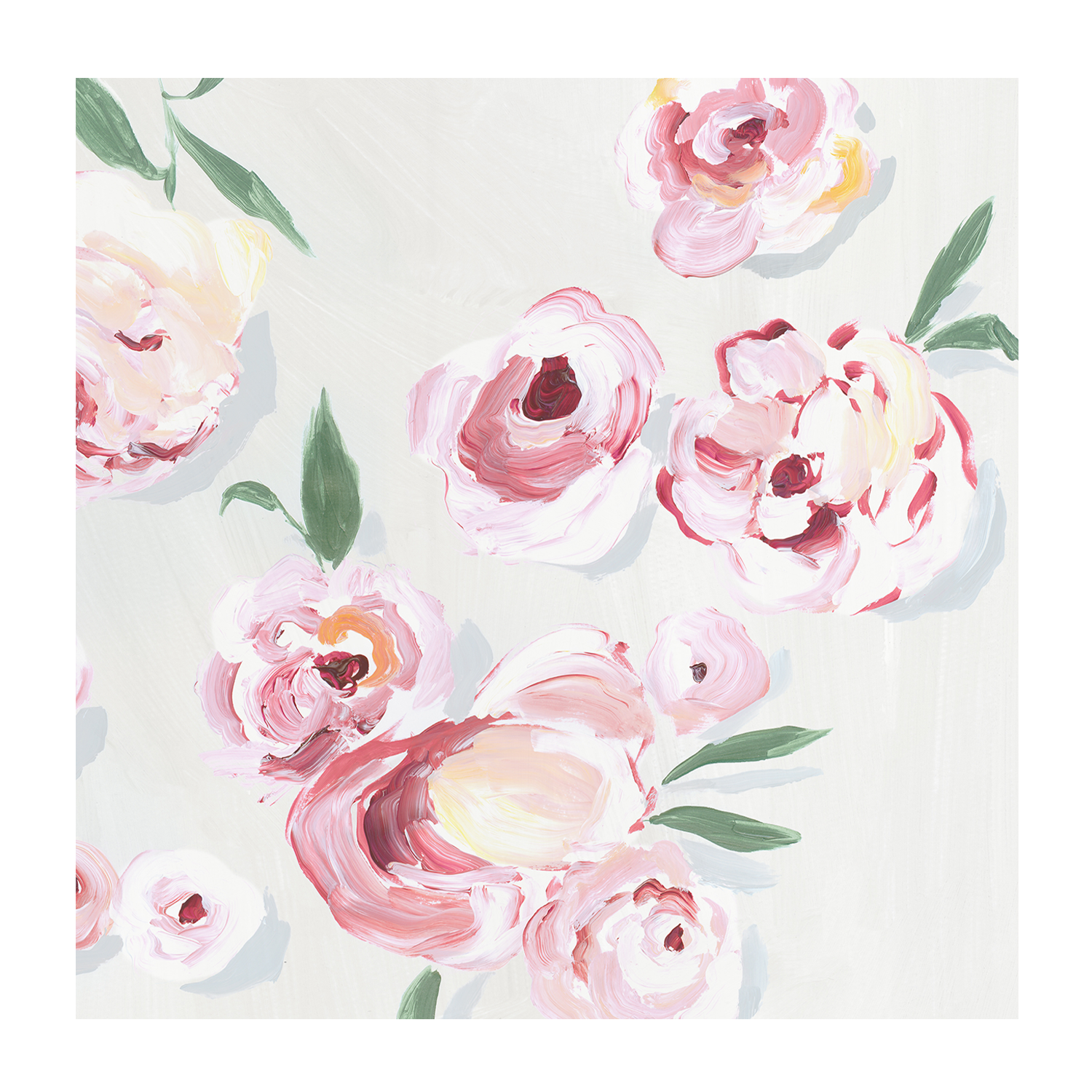 wall-art-print-canvas-poster-framed-Pink Rose Garden, Style B , By Isabelle Z-1