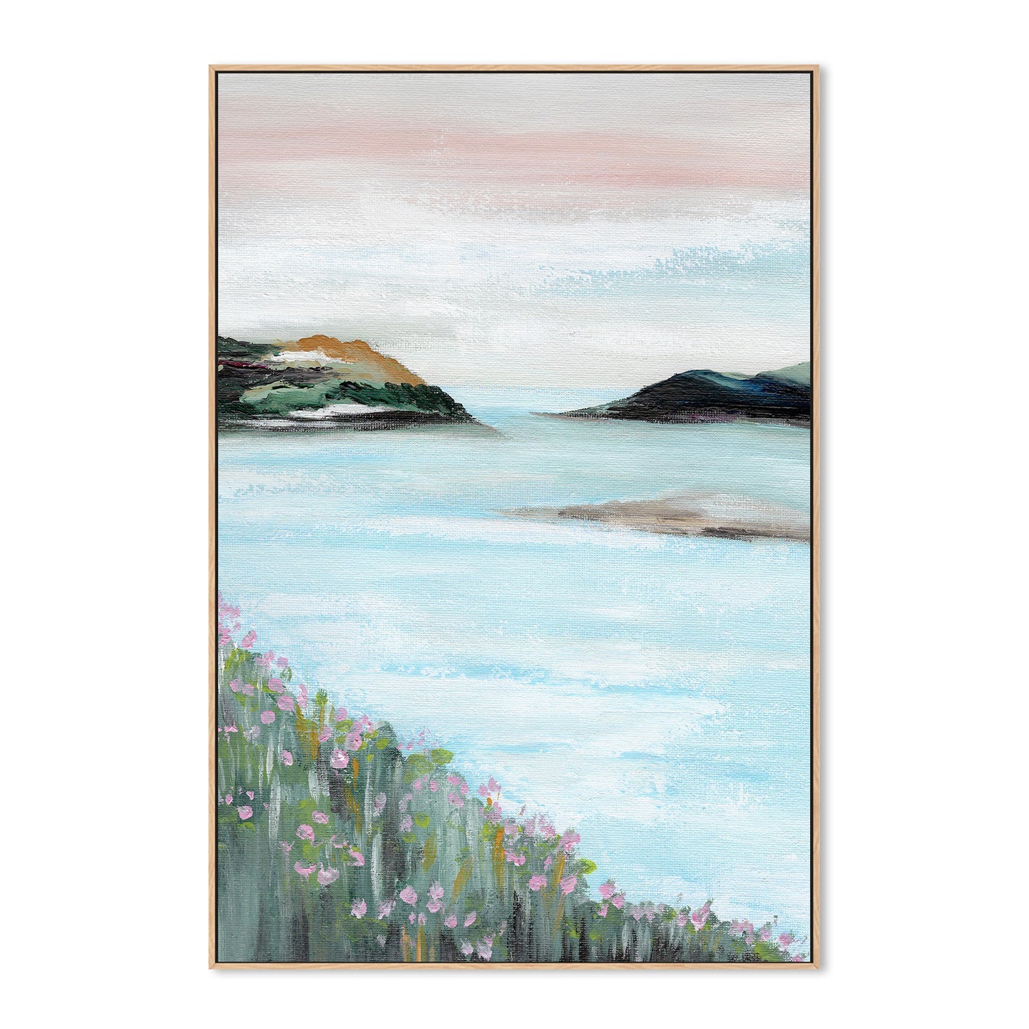 wall-art-print-canvas-poster-framed-Pink Sky , By Nikita Jariwala-4