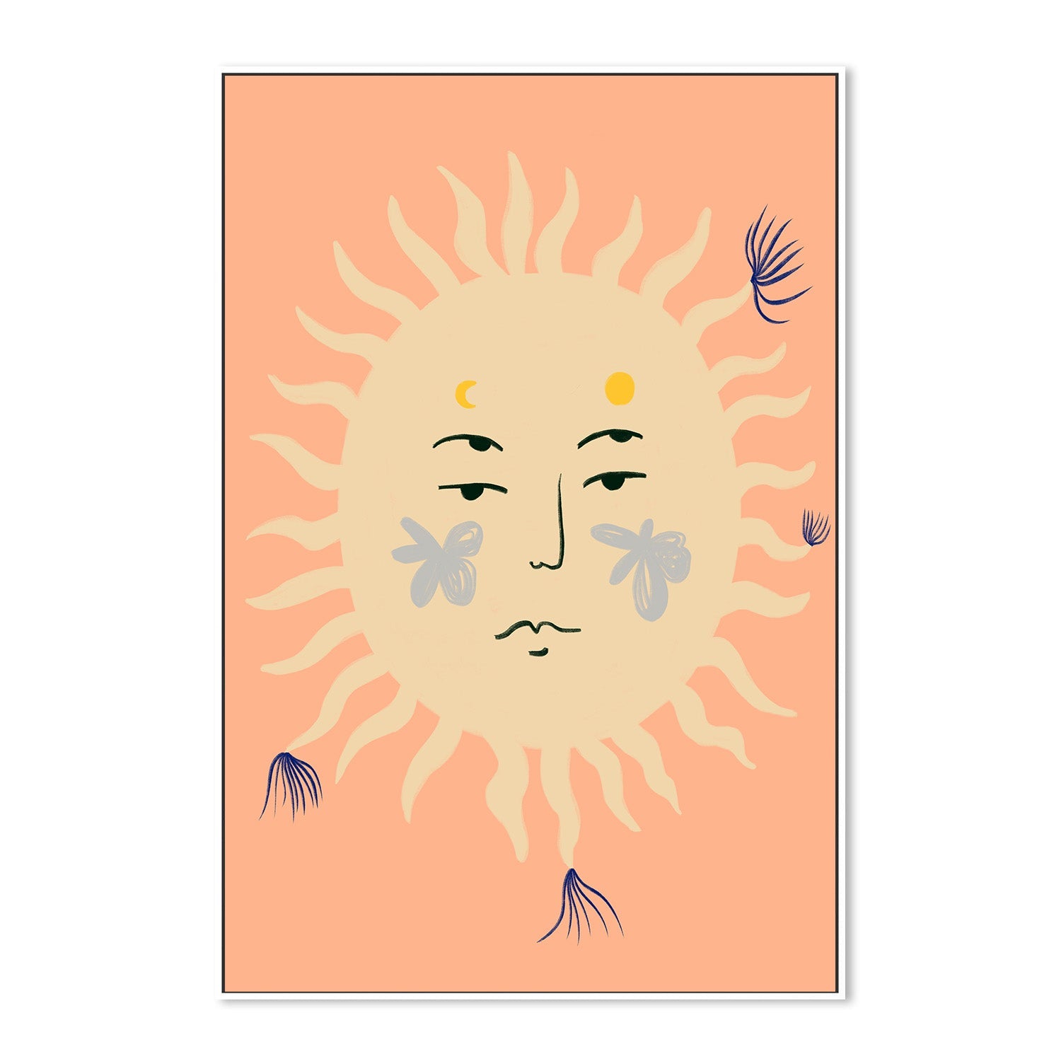 wall-art-print-canvas-poster-framed-Pink Sun , By Sandra Poliakov-5