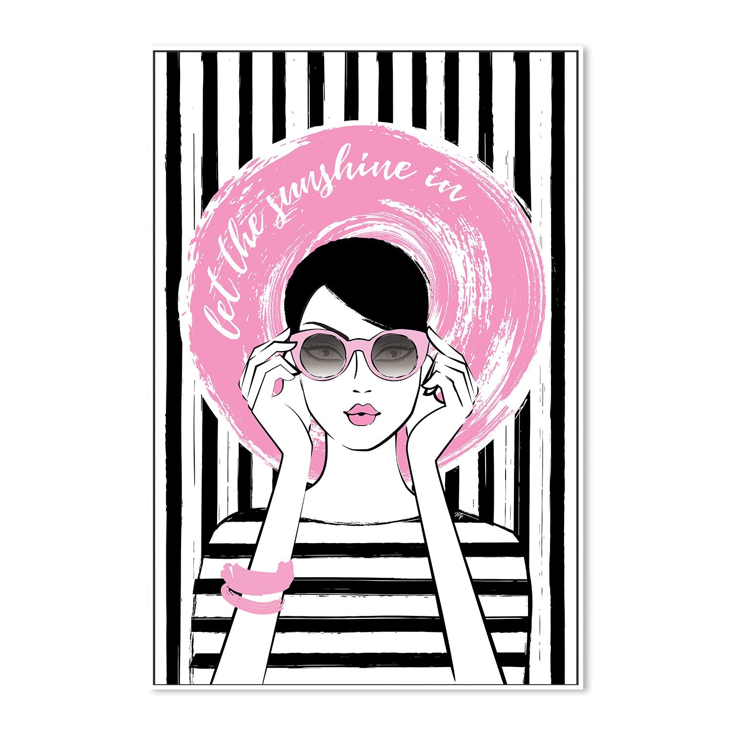 wall-art-print-canvas-poster-framed-Pink Sunglasses Vibe-5