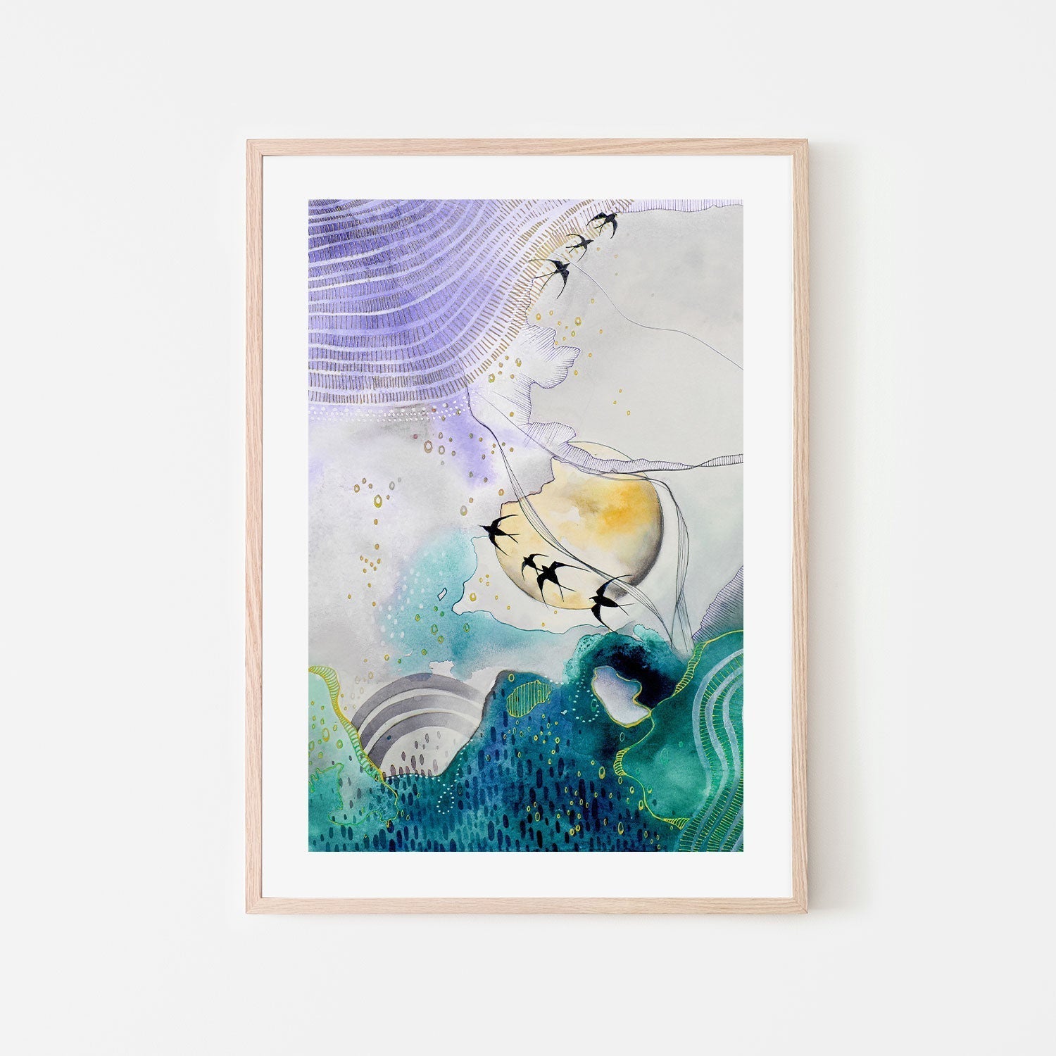 wall-art-print-canvas-poster-framed-Place Of Peace, Style A , By Sarah Carlton Art-GIOIA-WALL-ART