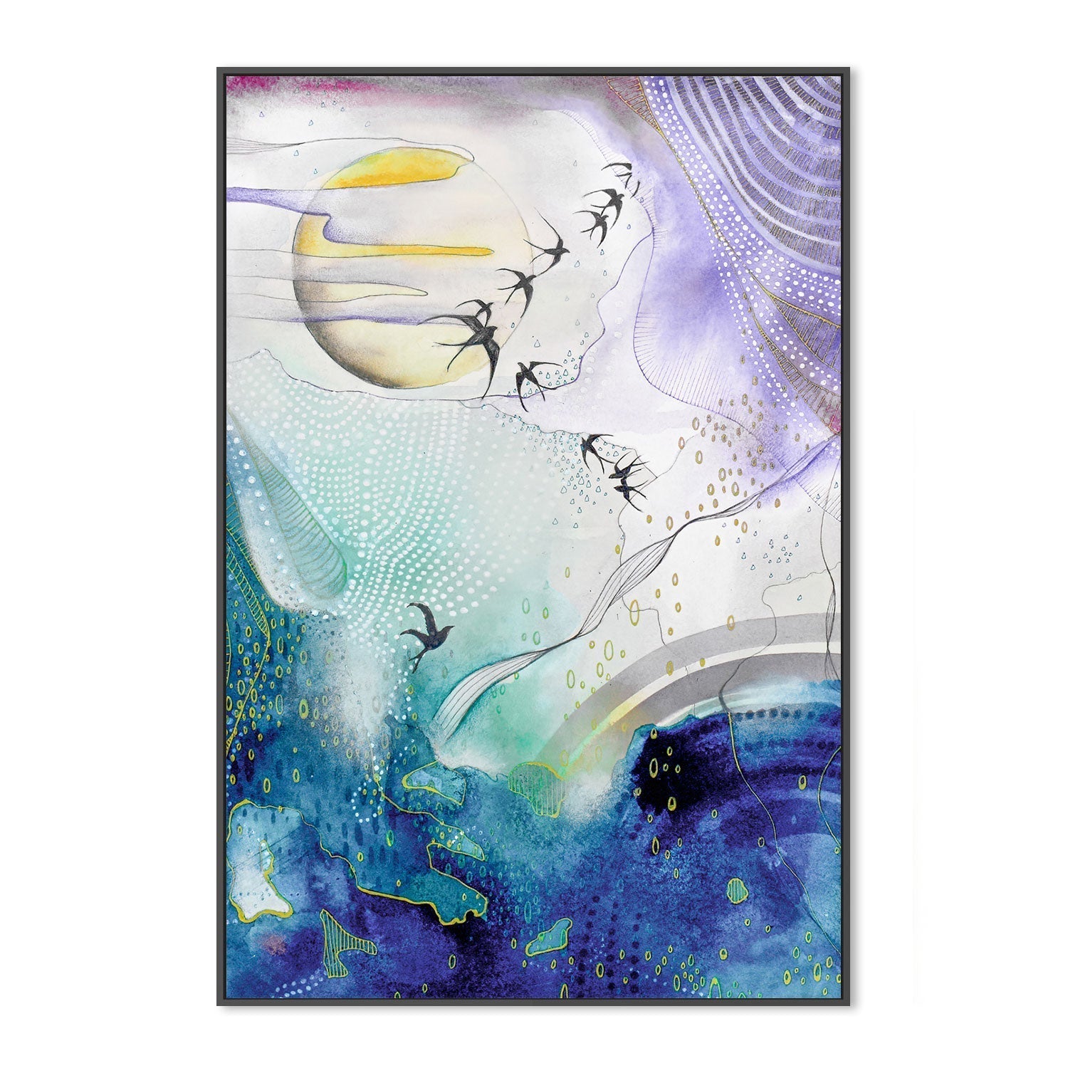 wall-art-print-canvas-poster-framed-Place Of Peace, Style B , By Sarah Carlton Art-GIOIA-WALL-ART