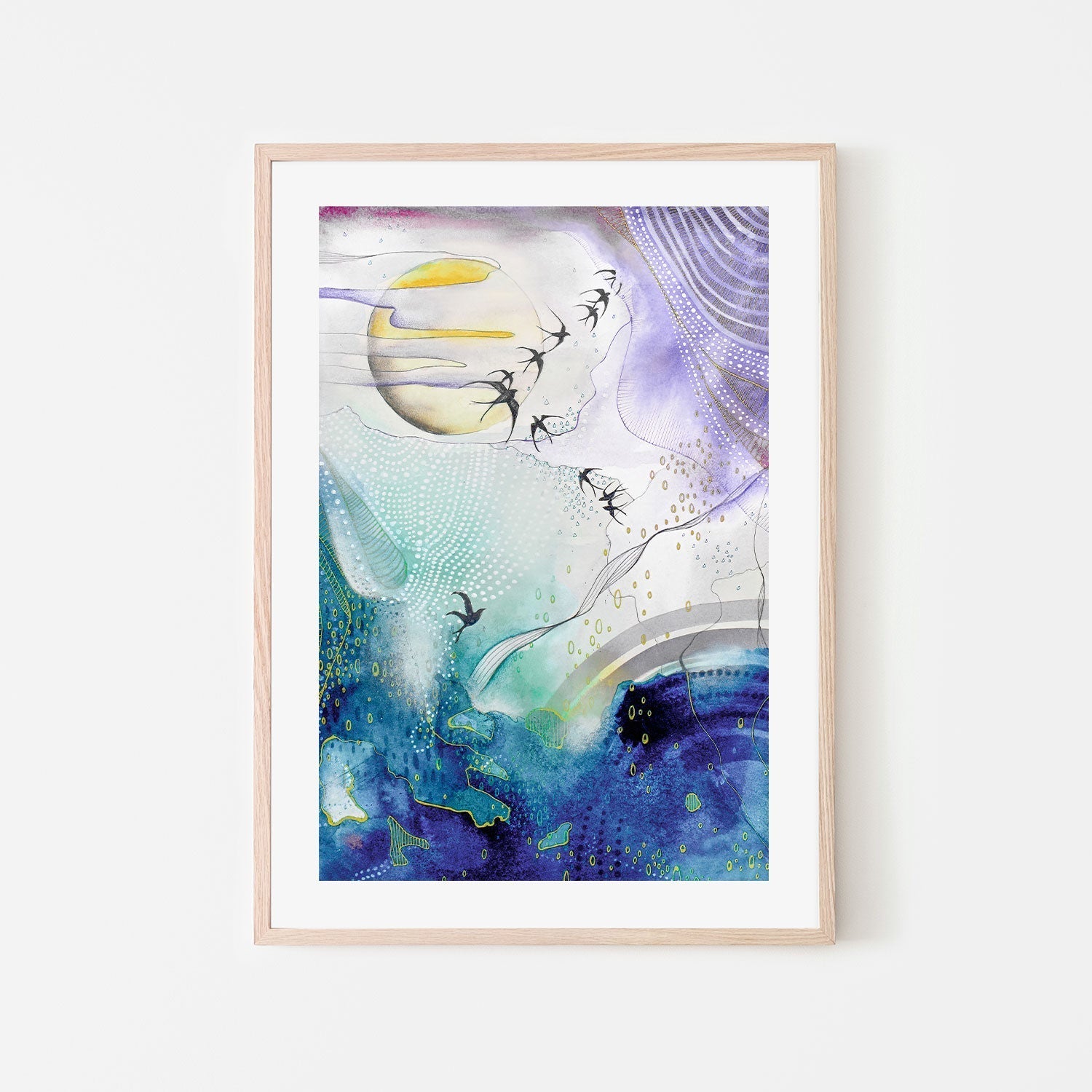 wall-art-print-canvas-poster-framed-Place Of Peace, Style B , By Sarah Carlton Art-GIOIA-WALL-ART