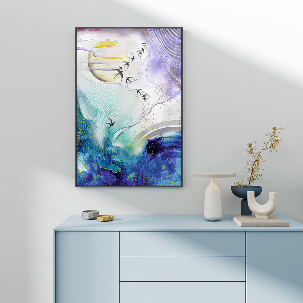 wall-art-print-canvas-poster-framed-Place Of Peace, Style B , By Sarah Carlton Art-GIOIA-WALL-ART