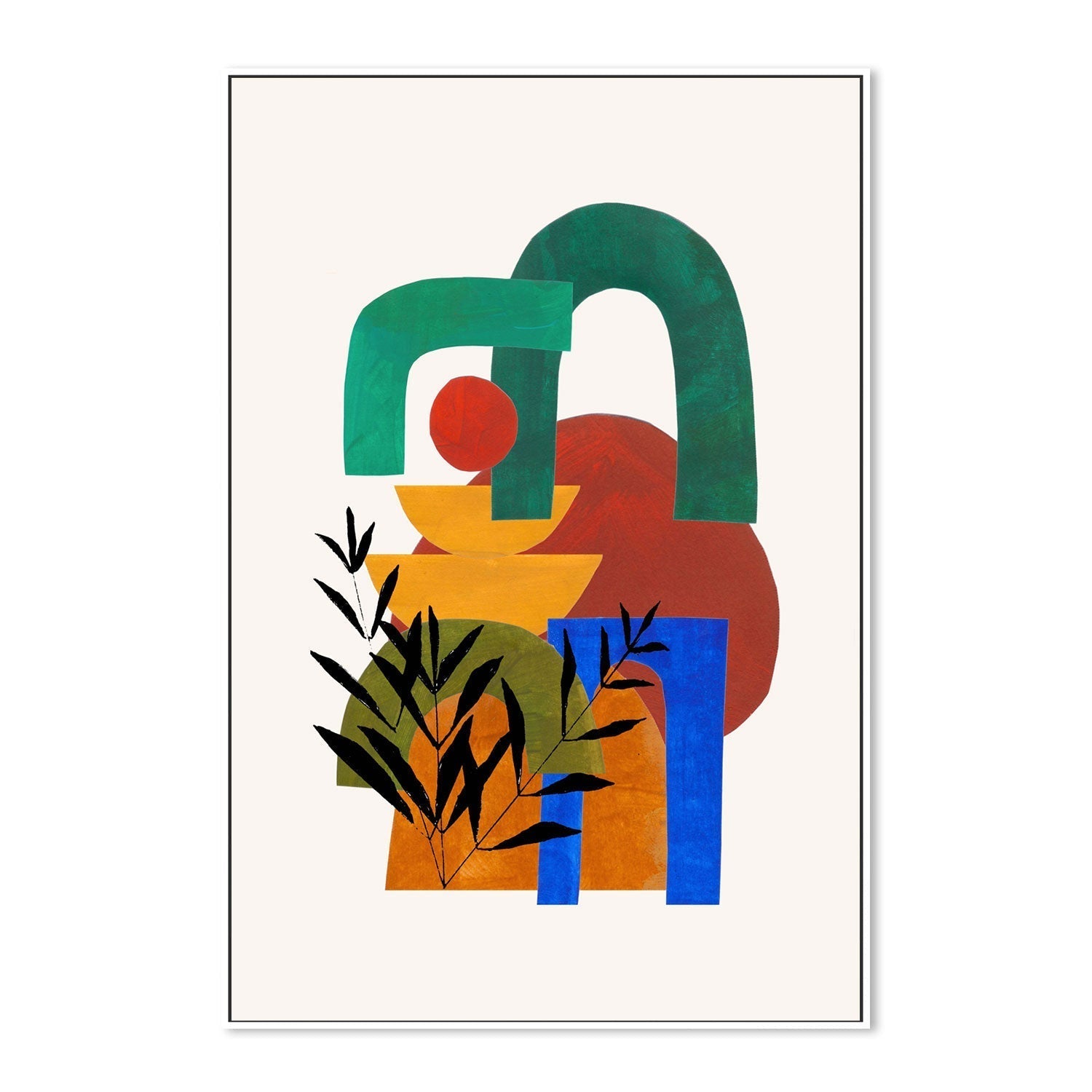 wall-art-print-canvas-poster-framed-Playground Memories , By Ejaaz Haniff-GIOIA-WALL-ART