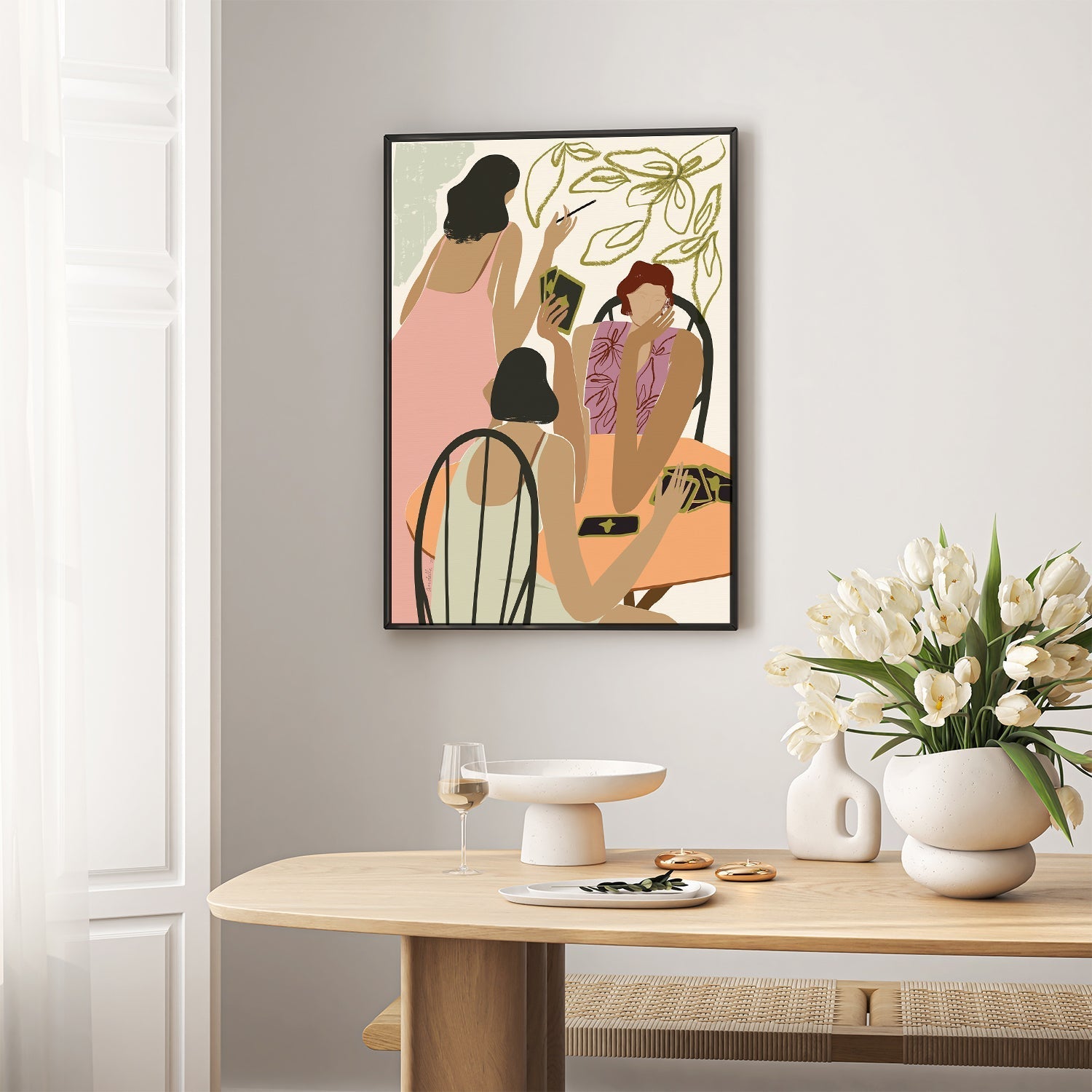 wall-art-print-canvas-poster-framed-Playing Cards , By Andelle Art-8