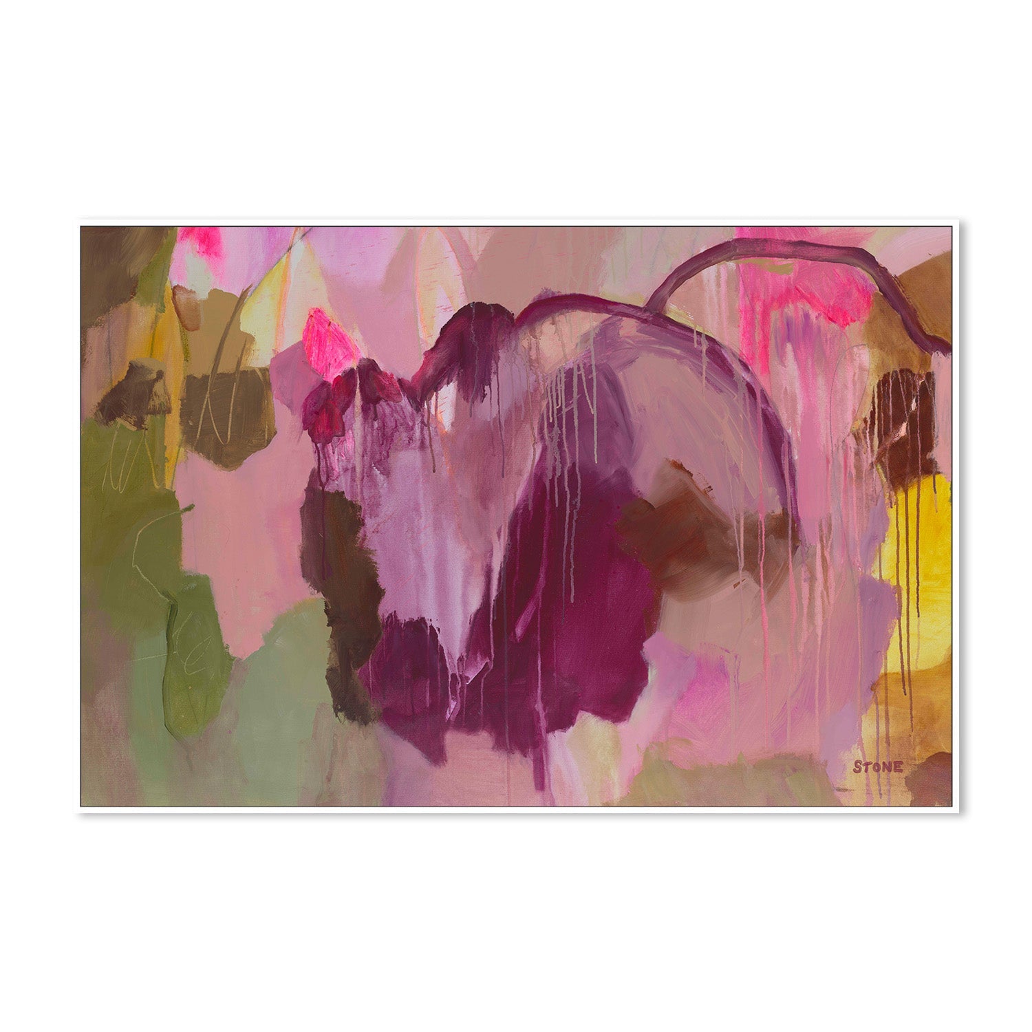 wall-art-print-canvas-poster-framed-Plum Tree-5