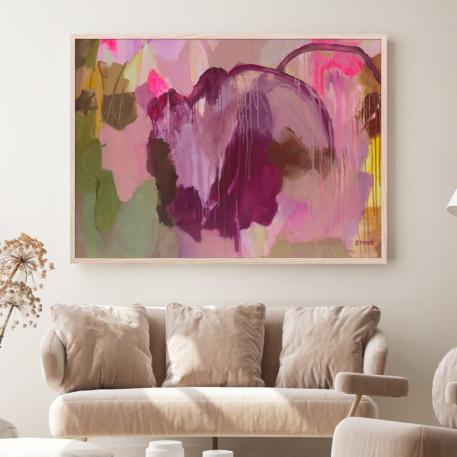 wall-art-print-canvas-poster-framed-Plum Tree-7