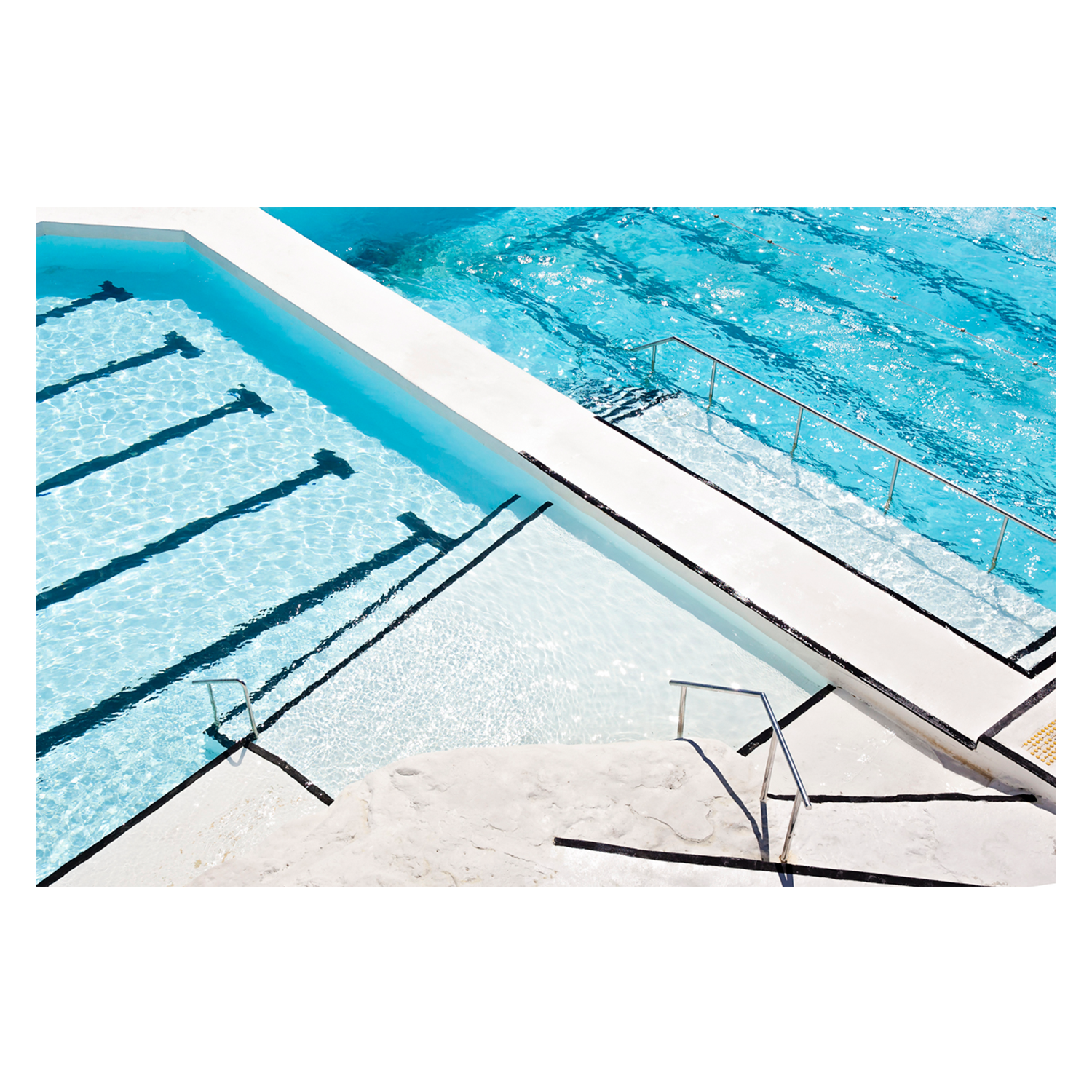 wall-art-print-canvas-poster-framed-Pool Side-1