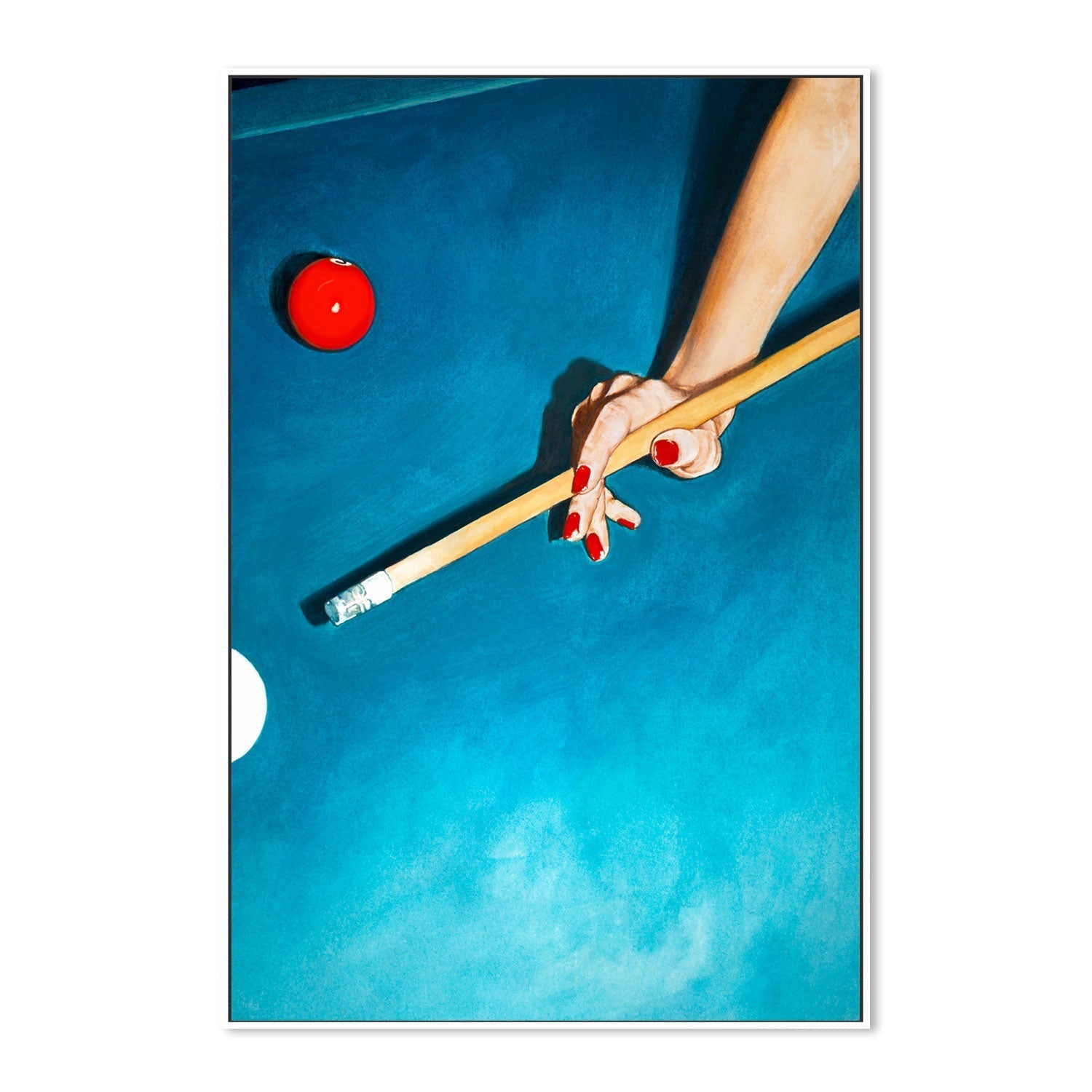 wall-art-print-canvas-poster-framed-Pool Table , By Julia Ockert-GIOIA-WALL-ART