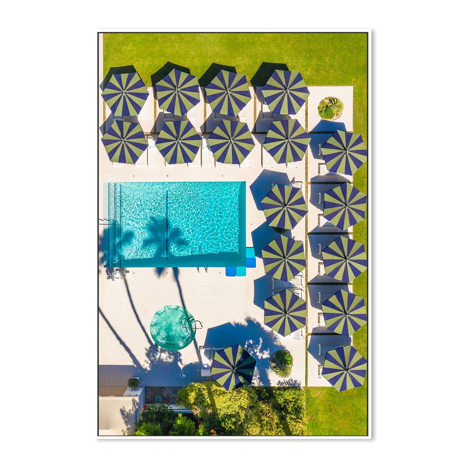 wall-art-print-canvas-poster-framed-Poolside , By Richard Podgurski-5