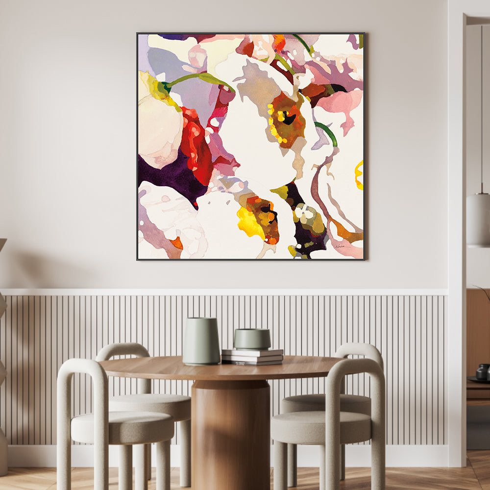 wall-art-print-canvas-poster-framed-Poppy Patterns, Style A , By Wild Apple-2