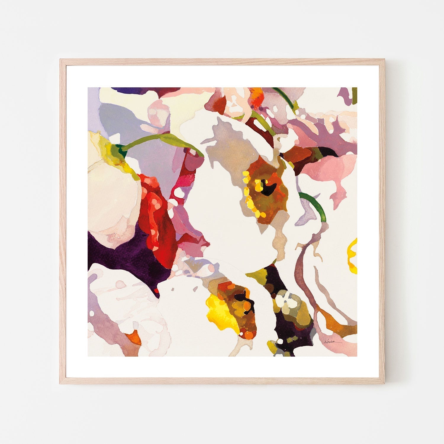 wall-art-print-canvas-poster-framed-Poppy Patterns, Style A , By Wild Apple-6