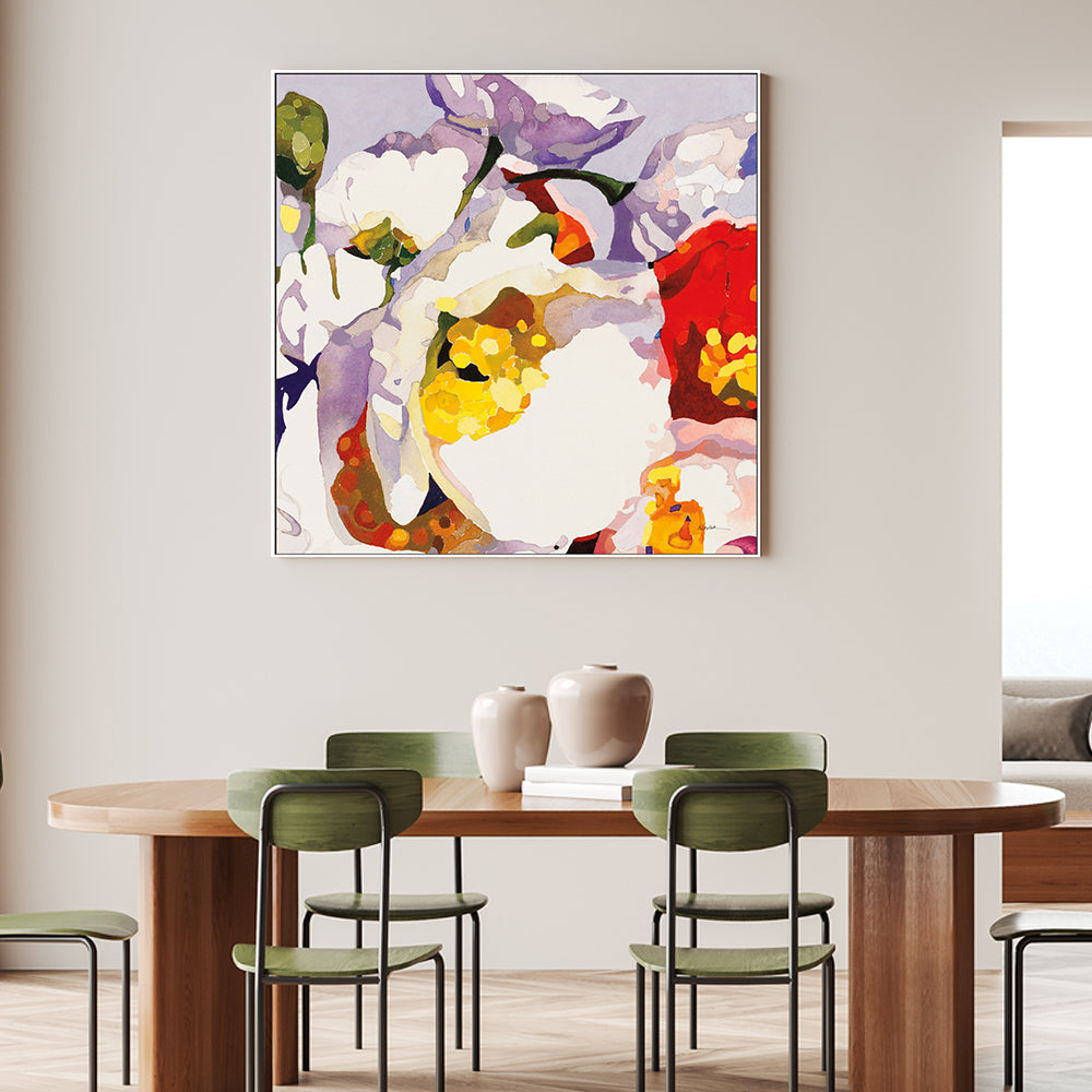 wall-art-print-canvas-poster-framed-Poppy Patterns, Style B , By Wild Apple-2