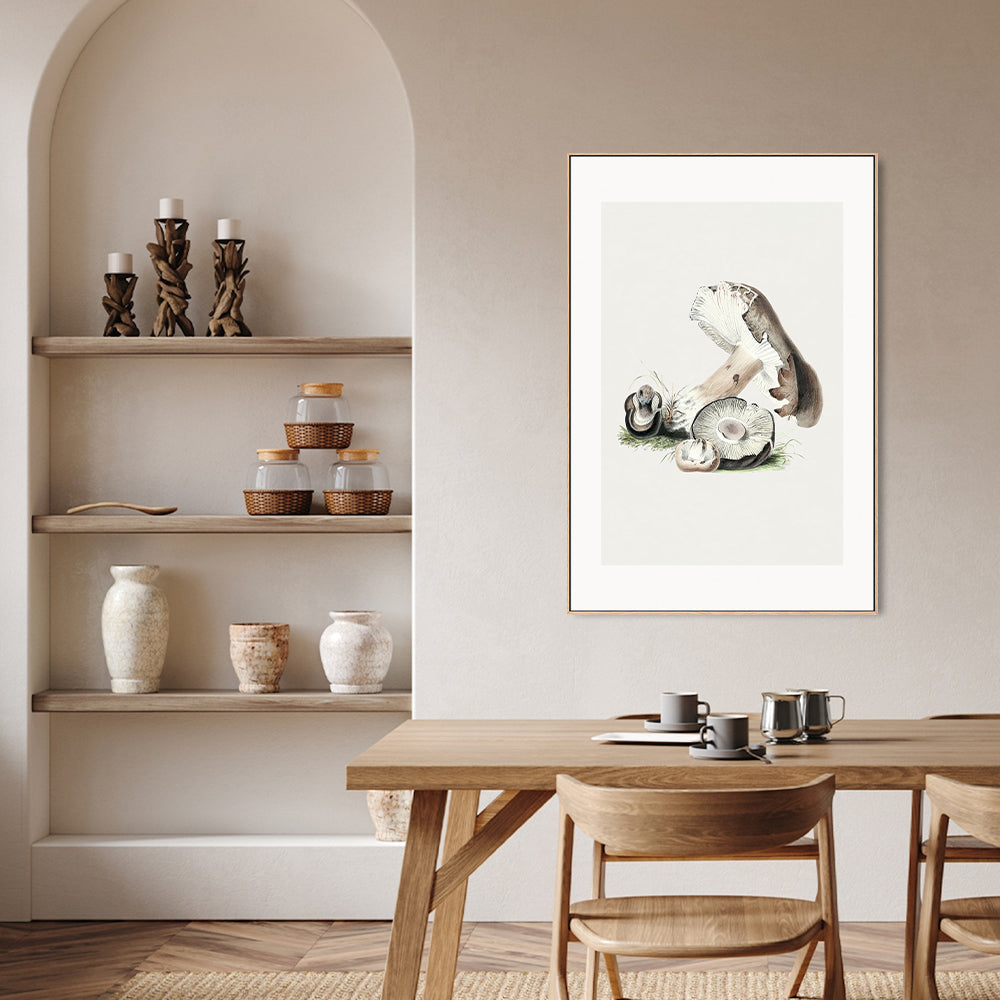wall-art-print-canvas-poster-framed-Portabella Mushrooms-GIOIA-WALL-ART