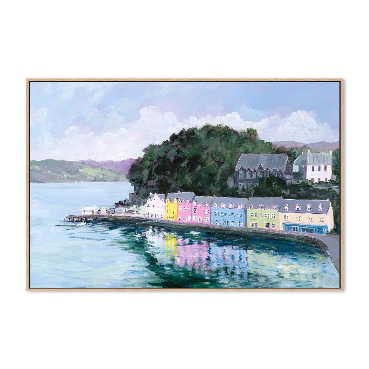 wall-art-print-canvas-poster-framed-Portree , By Meredith Howse-4