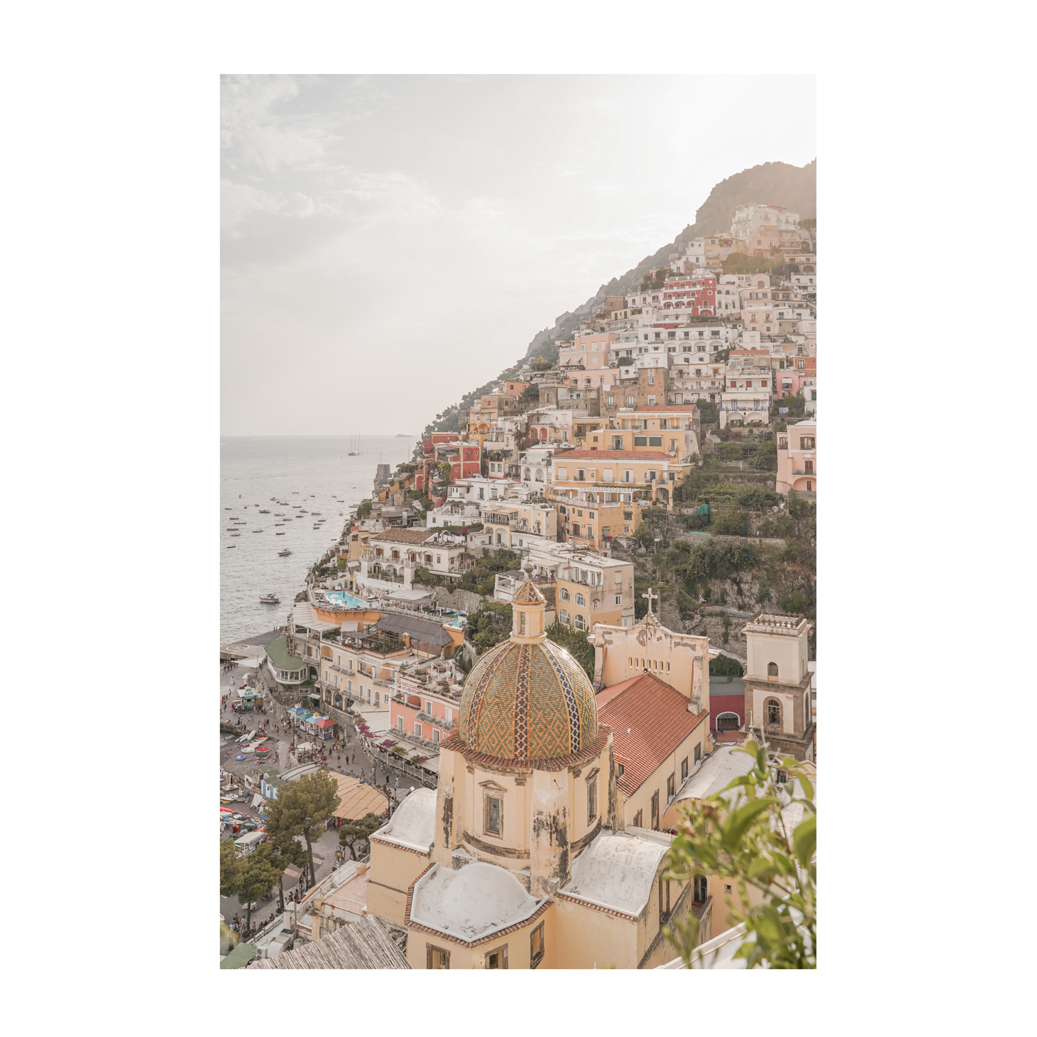 wall-art-print-canvas-poster-framed-Positano Bliss-1