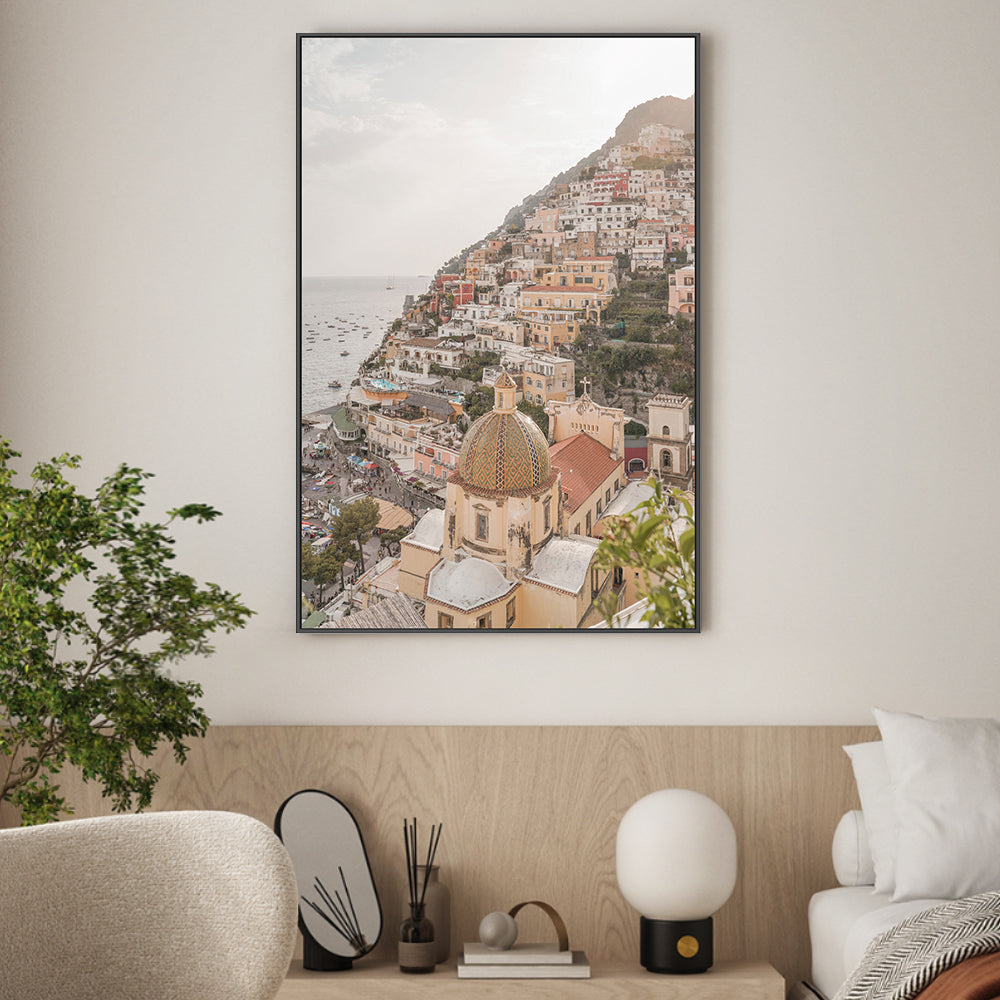 wall-art-print-canvas-poster-framed-Positano Bliss-2