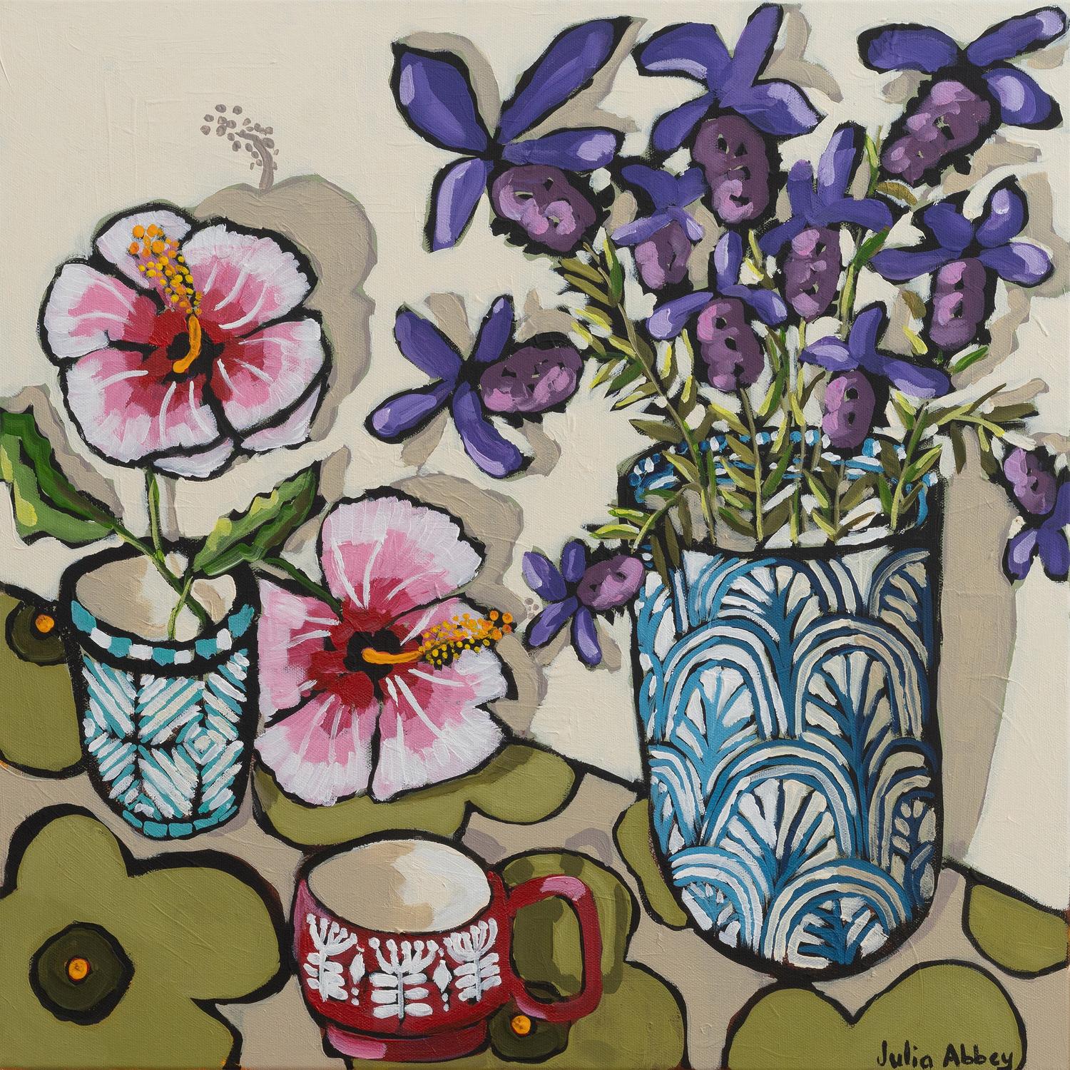 wall-art-print-canvas-poster-framed-Pretty Flowers-1