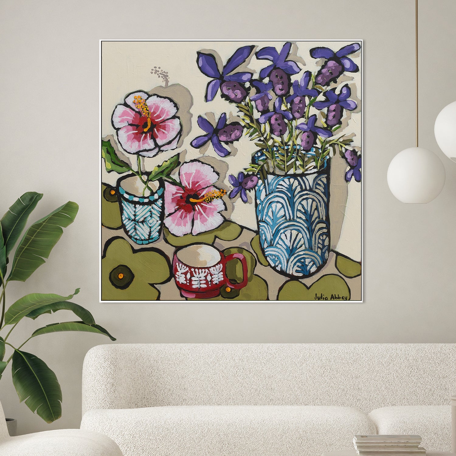 wall-art-print-canvas-poster-framed-Pretty Flowers-2