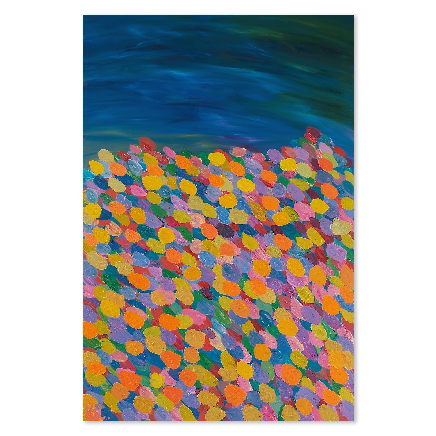 wall-art-print-canvas-poster-framed-Pretty Happy-by-Helen Joynson-Gioia Wall Art