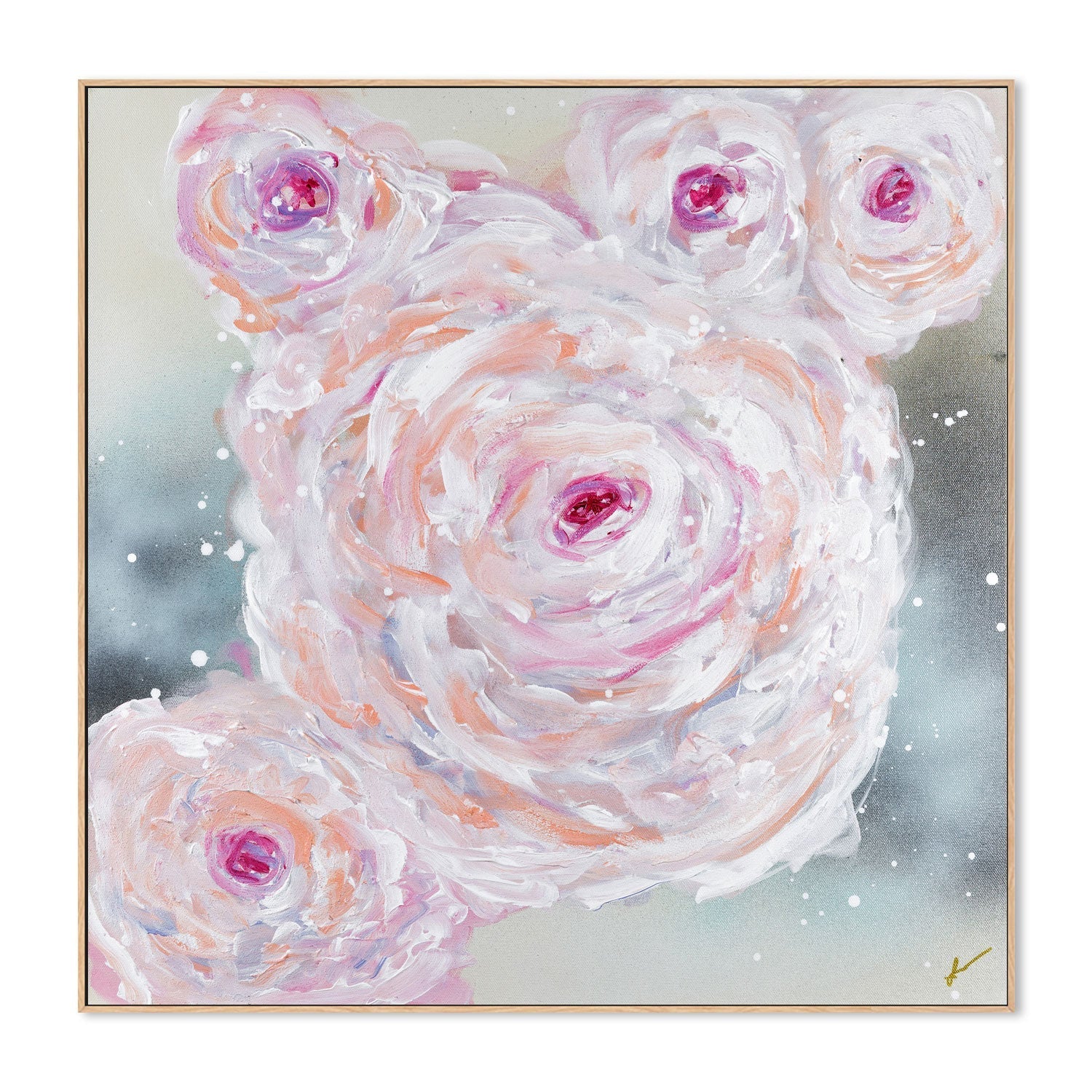 wall-art-print-canvas-poster-framed-Pretty In Pink , By Lori Burke-4