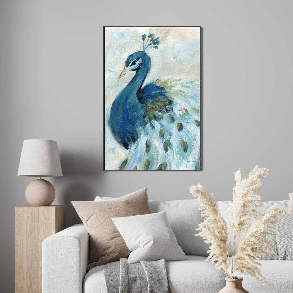 wall-art-print-canvas-poster-framed-Pretty Peacocks, Style B , By Wild Apple-2