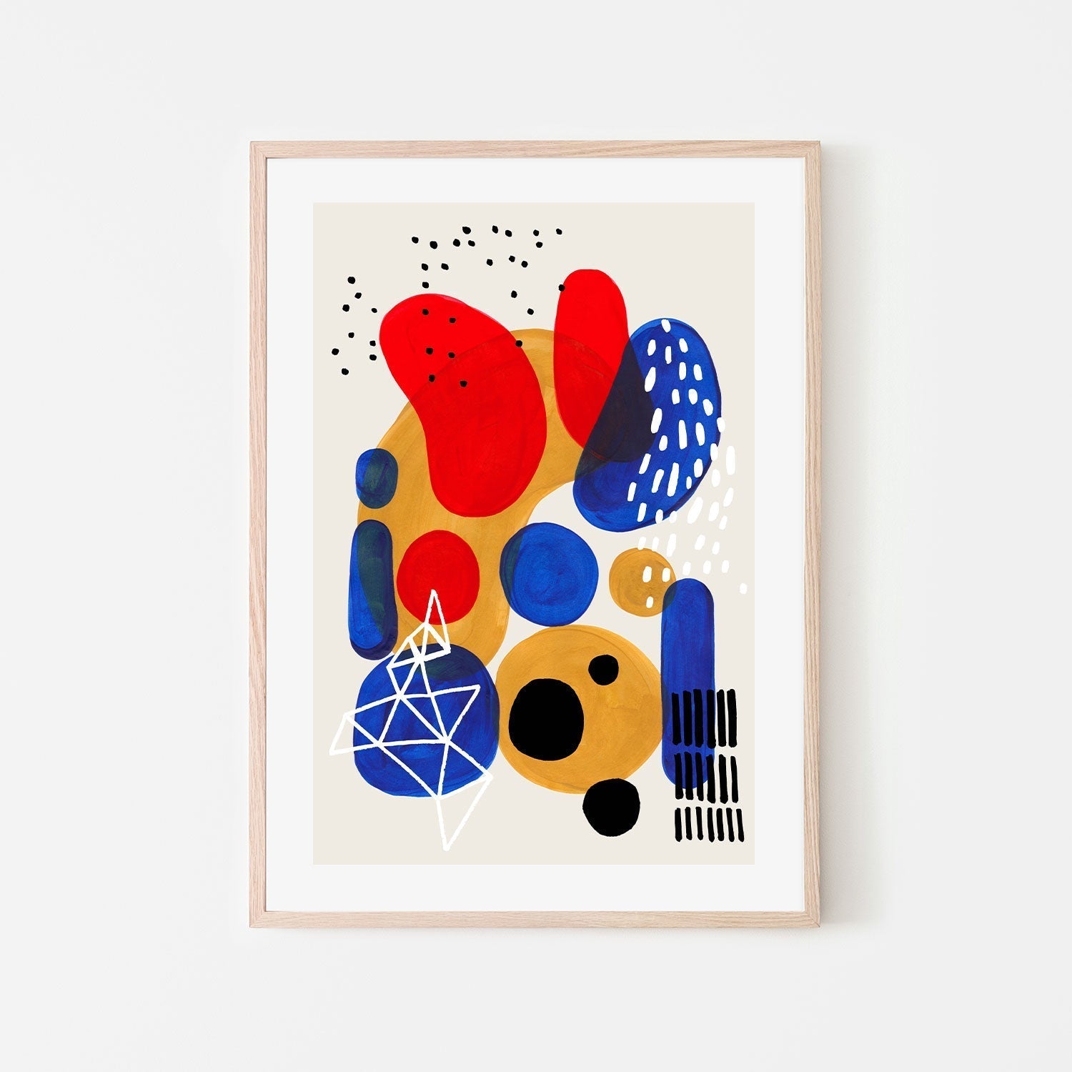 wall-art-print-canvas-poster-framed-Primary Fun , By Ejaaz Haniff-GIOIA-WALL-ART