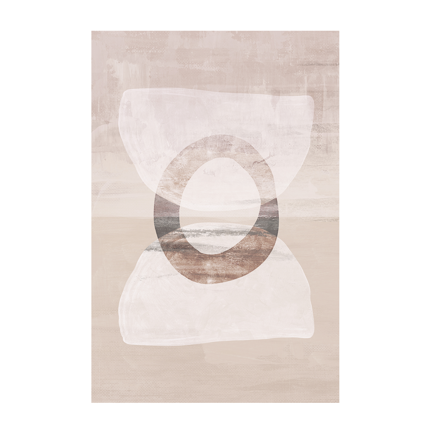 wall-art-print-canvas-poster-framed-Primitive Abstract, Style E & F, Set of 2 , By Nina Blue-7