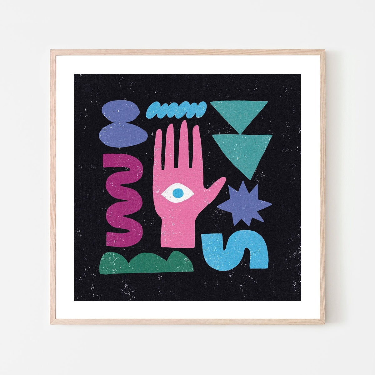 wall-art-print-canvas-poster-framed-Primitive, Style A , By Moira Hershey-GIOIA-WALL-ART