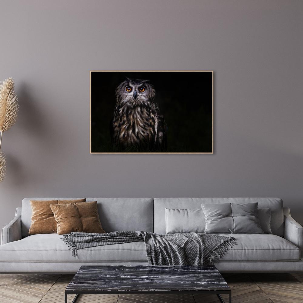 wall-art-print-canvas-poster-framed-Prince Of The Night, By Martine Benezech-by-Plus X Studio-Gioia Wall Art