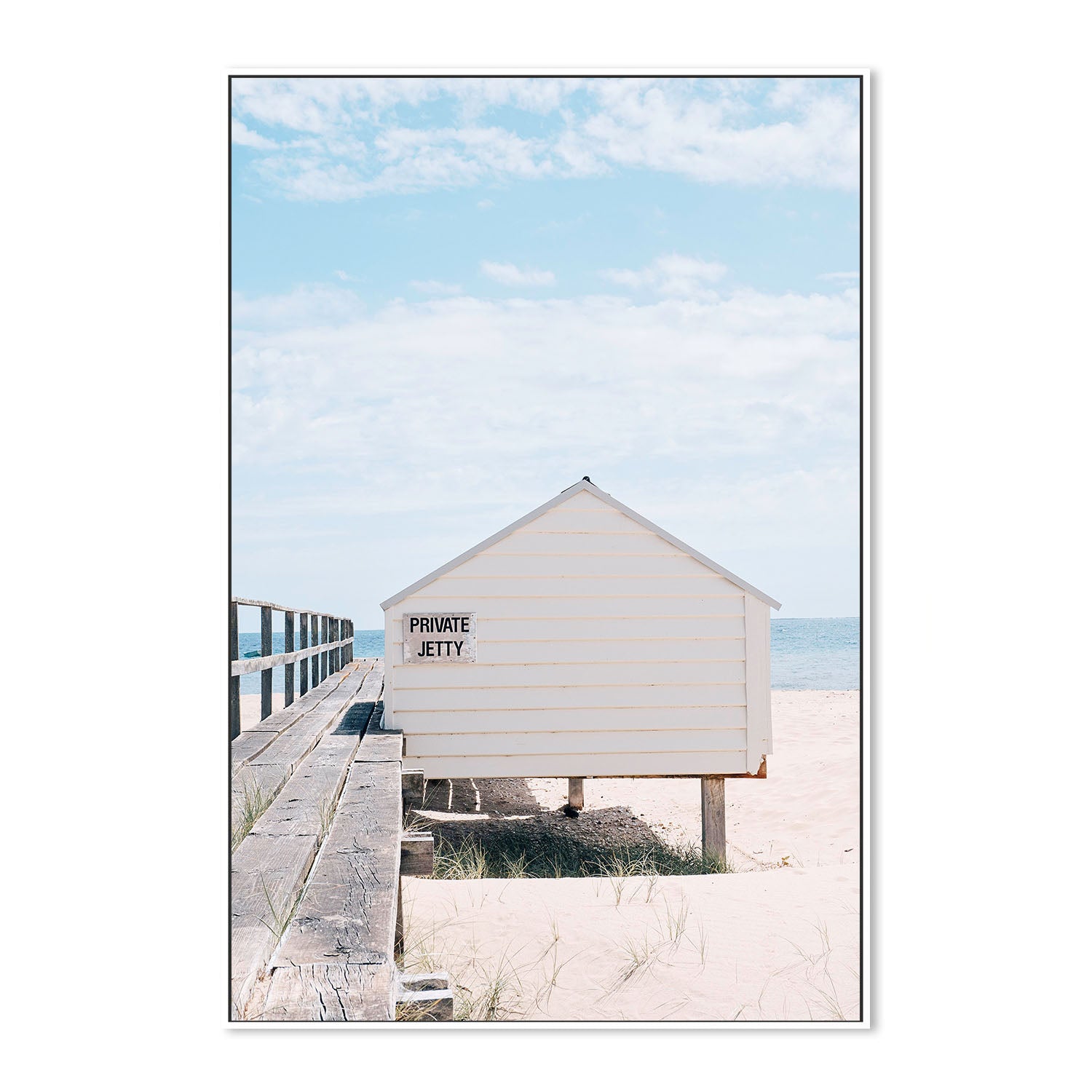 wall-art-print-canvas-poster-framed-Private Jetty , By Ilana Sallick-5