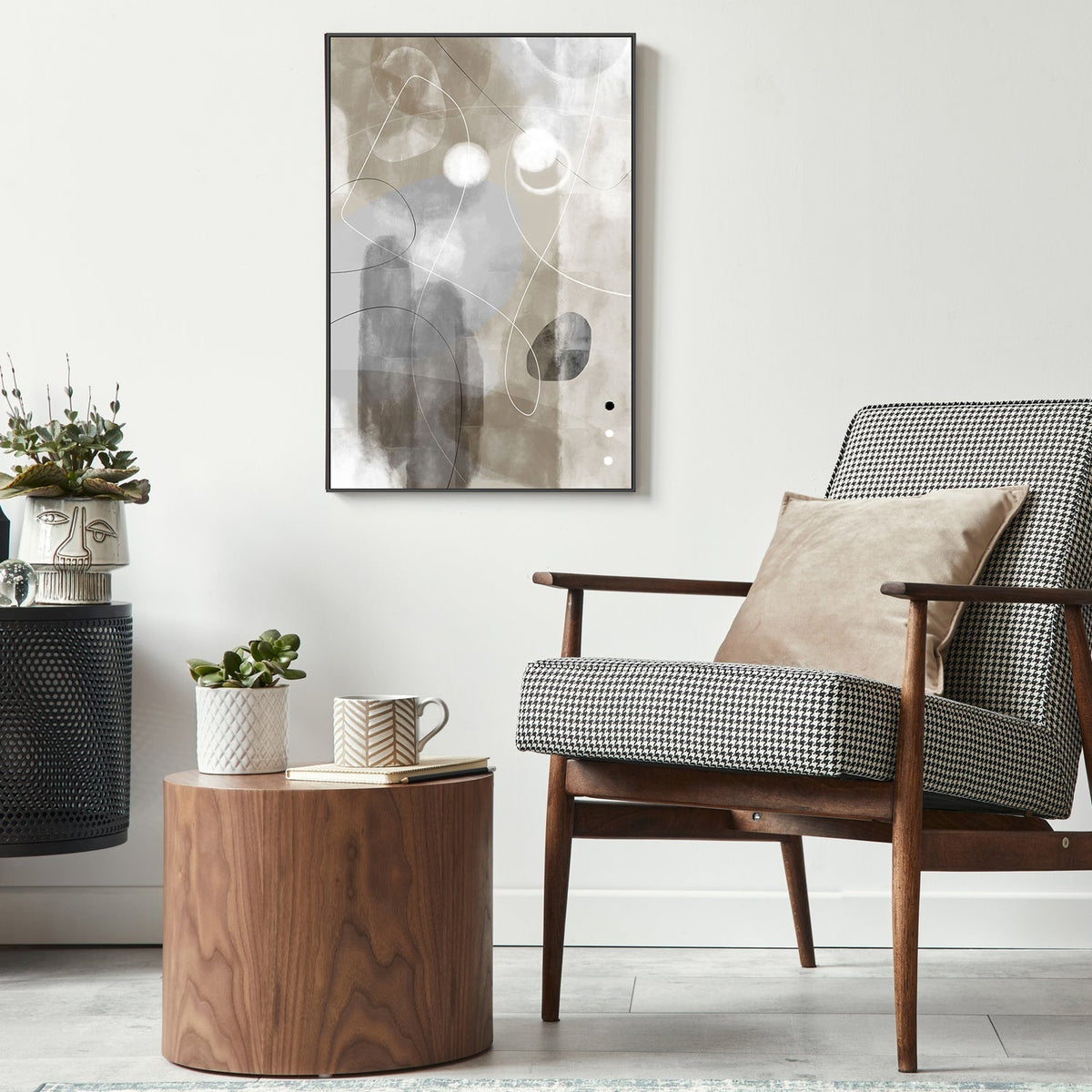 wall-art-print-canvas-poster-framed-Profile-by-Plus X Studio-Gioia Wall Art