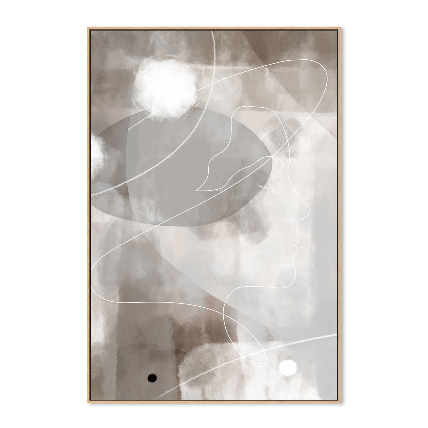 wall-art-print-canvas-poster-framed-Profile-by-Plus X Studio-Gioia Wall Art