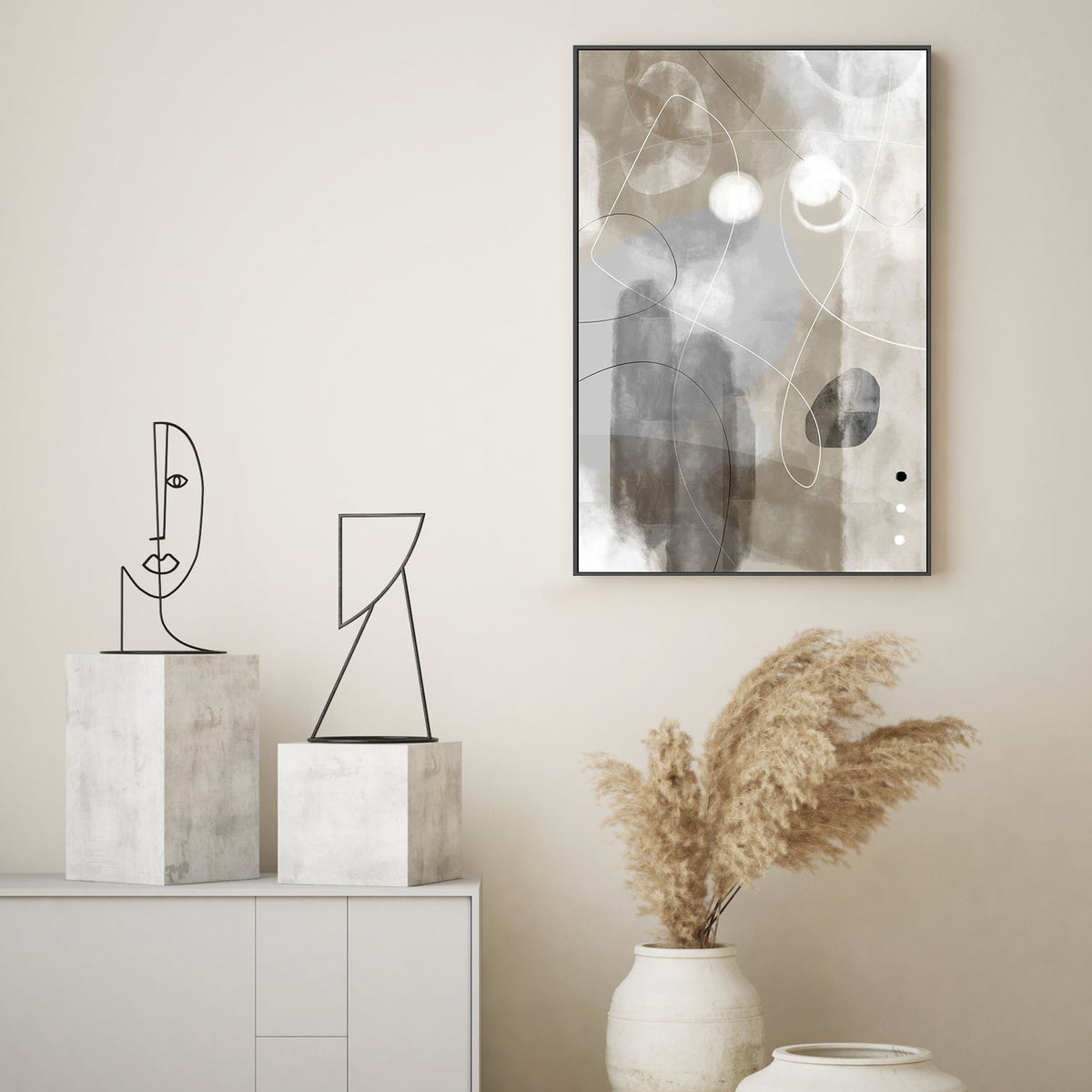 wall-art-print-canvas-poster-framed-Profile-by-Plus X Studio-Gioia Wall Art