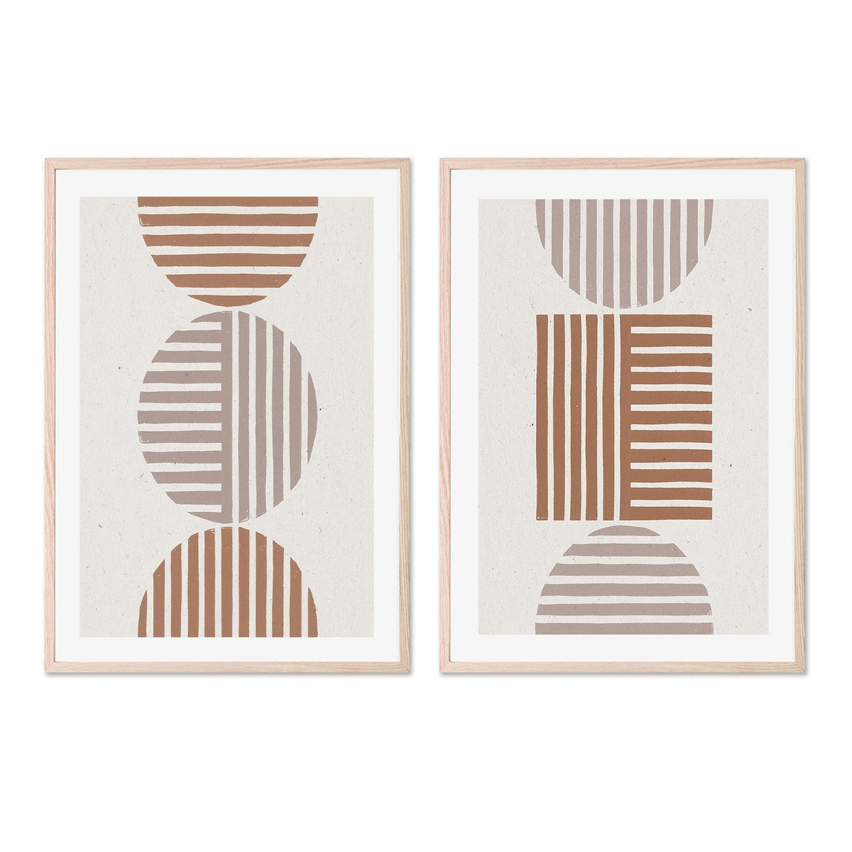 wall-art-print-canvas-poster-framed-Progression, Style A & B, Set Of 2 , By Moira Hershey-GIOIA-WALL-ART