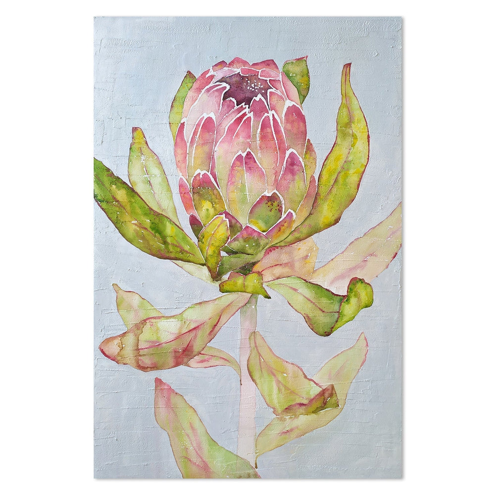 wall-art-print-canvas-poster-framed-Protea-by-Ekaterina Prisich-Gioia Wall Art